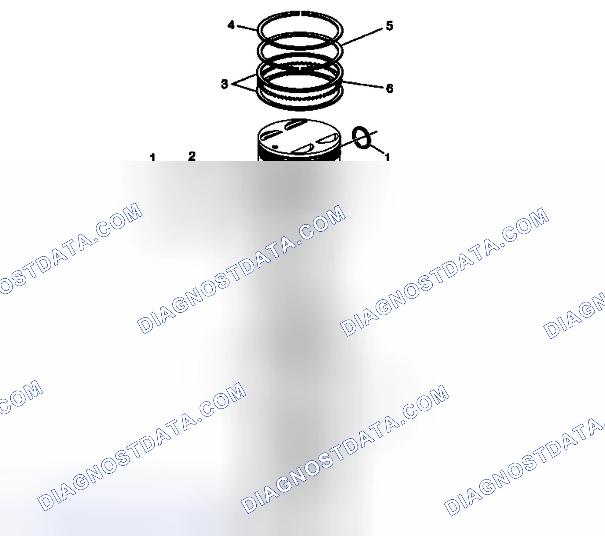 Scheme 11: Piston, Rings, Bearing and Connecting Rod