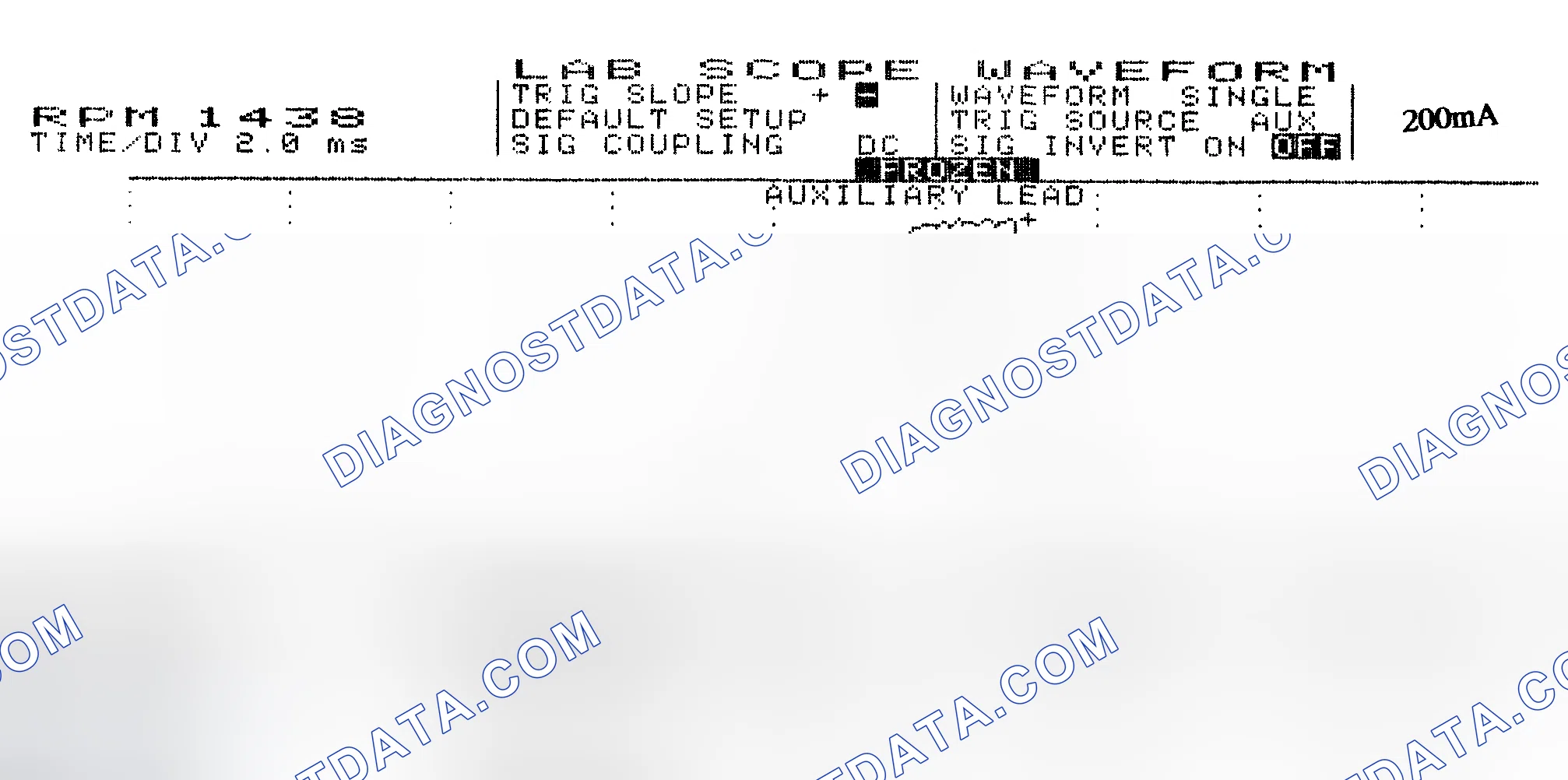 Scheme 15: Single Injector w/Normal Current Flow - Current Pattern