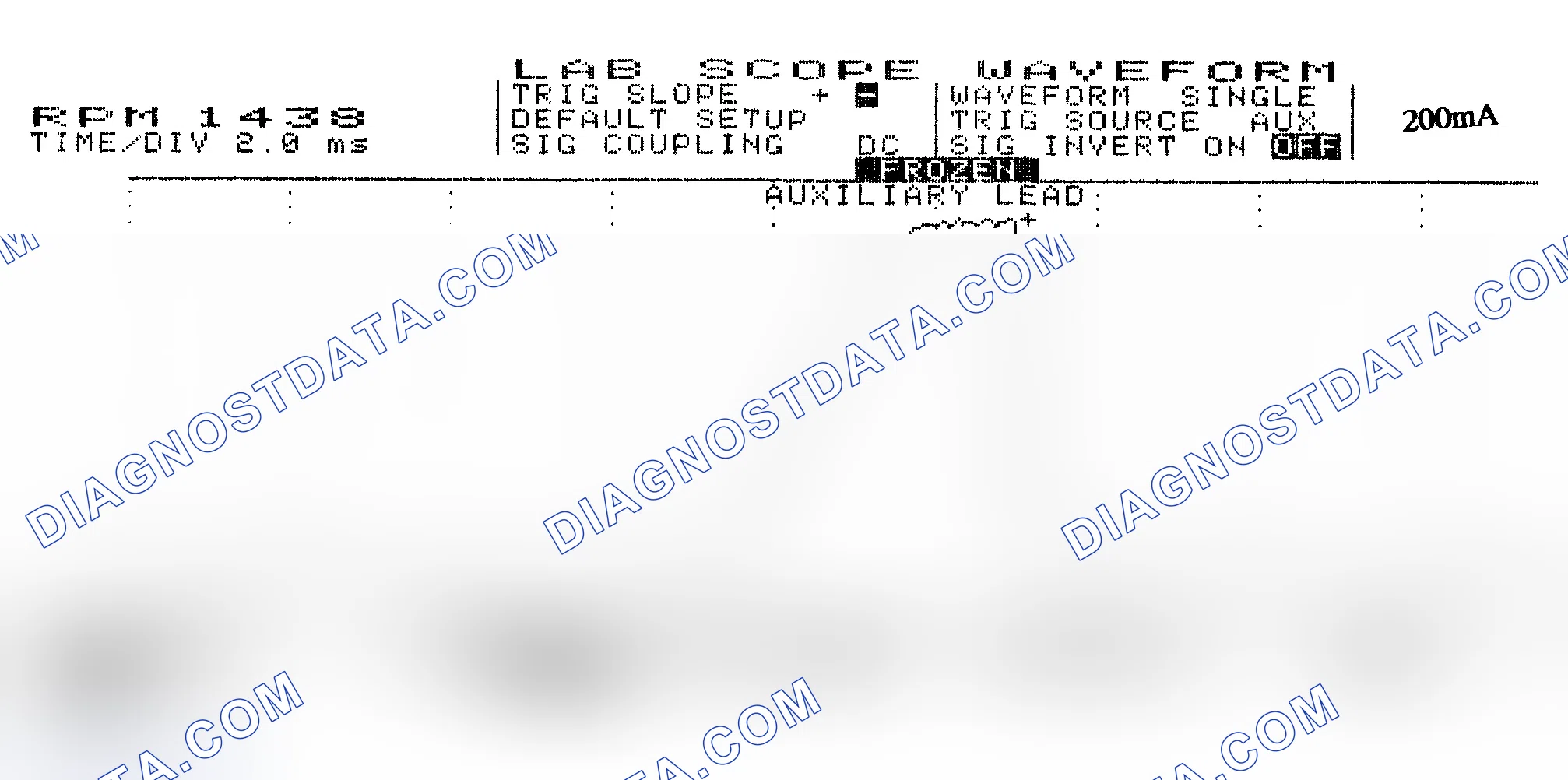 Scheme 15: Single Injector w/Normal Current Flow - Current Pattern