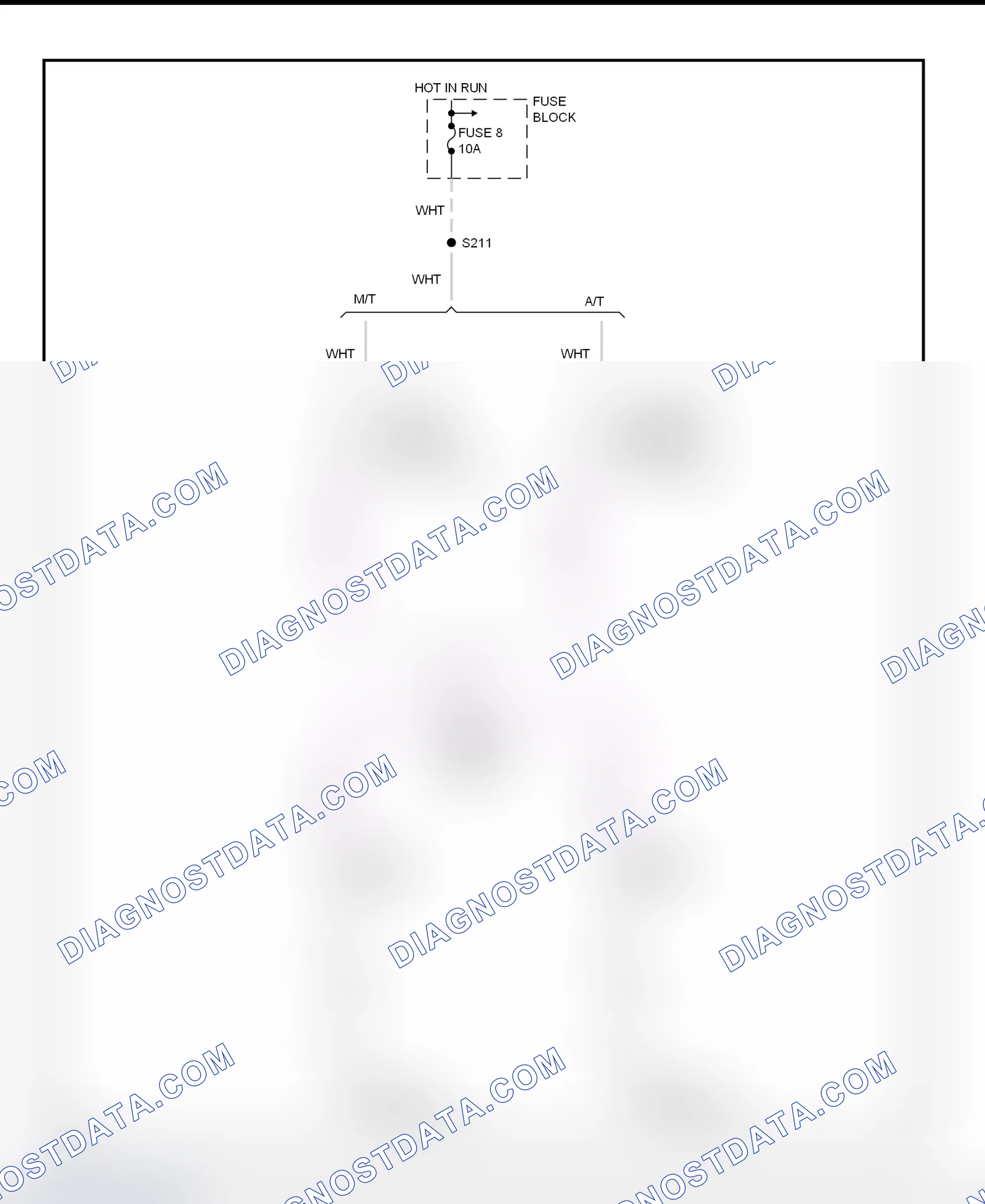 Scheme 7: Back-Up Lights Wiring Diagram (Neon)