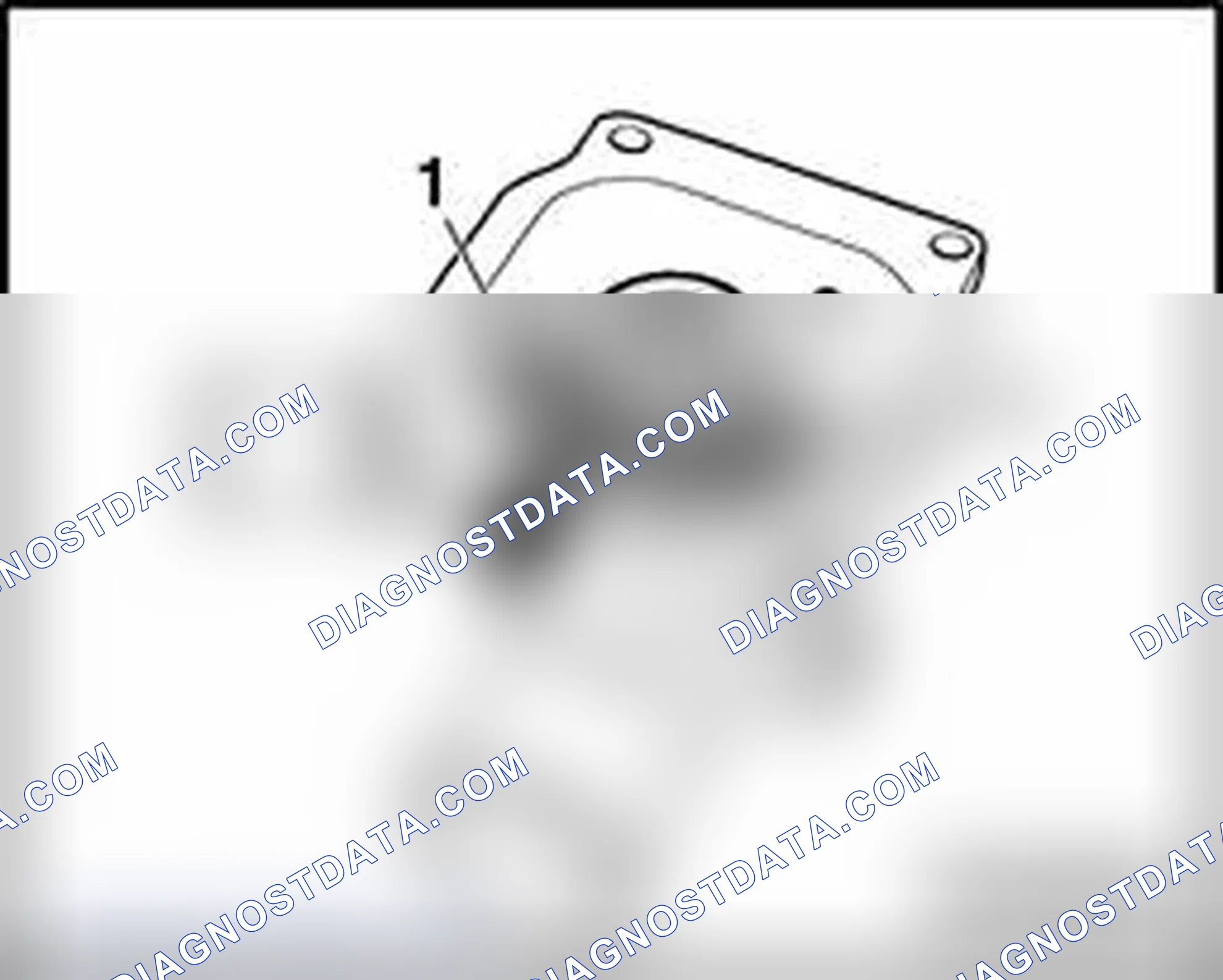 Scheme 613: Coolant thermostat installation location