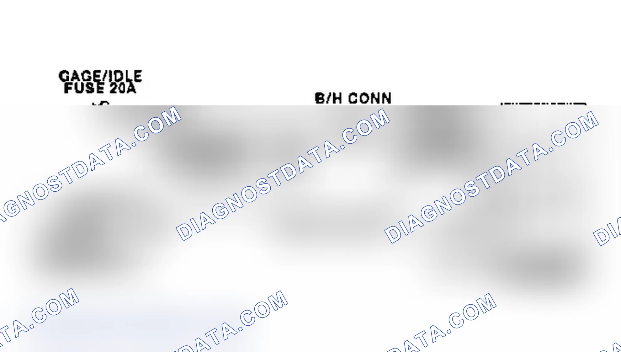 Scheme 7: Cooling Fan Circuit Wiring Diagram ("R" & "V" Series with 7.4L with A/C)