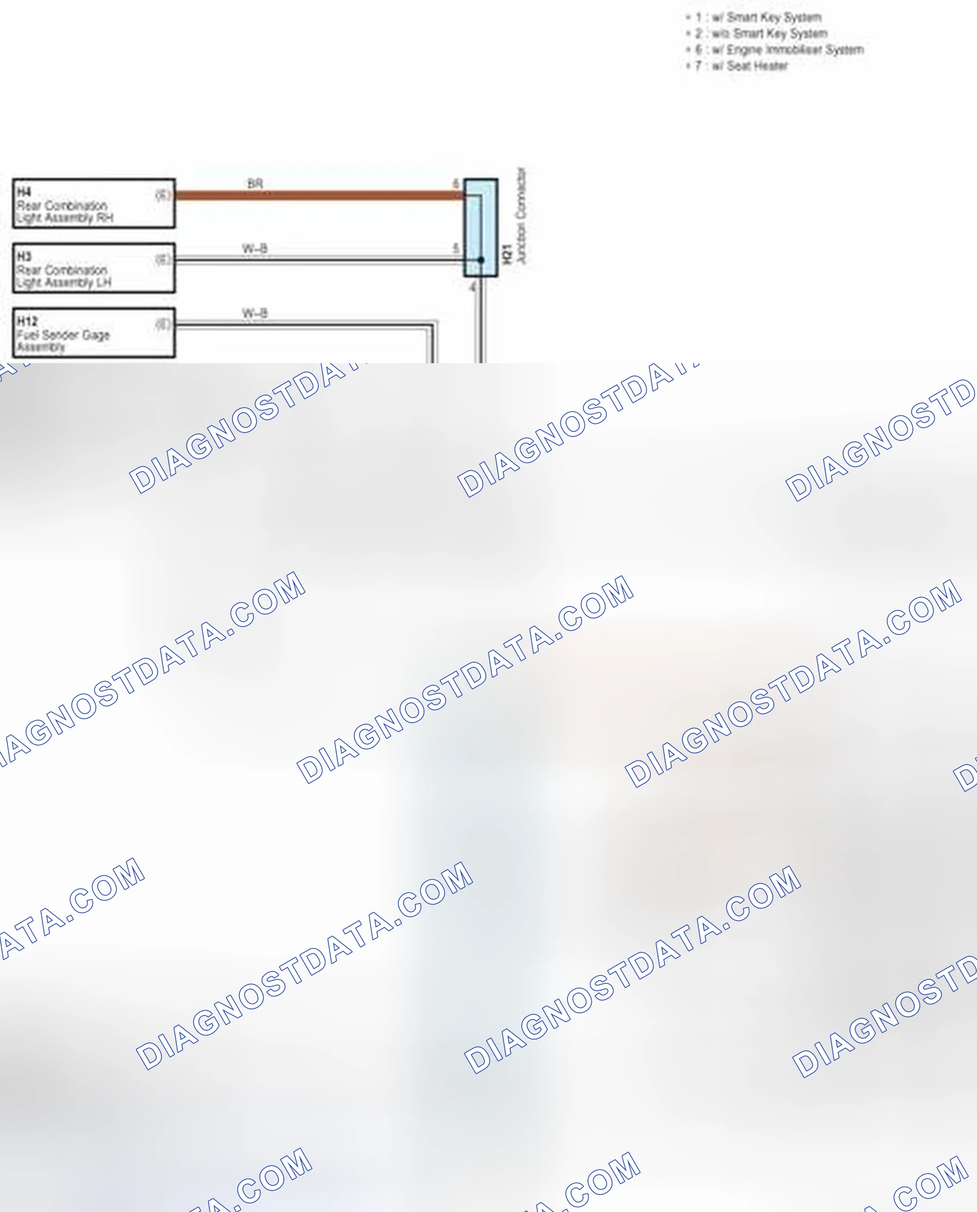 Scheme 261: Ground Point - Wiring Diagram (6 Of 6)