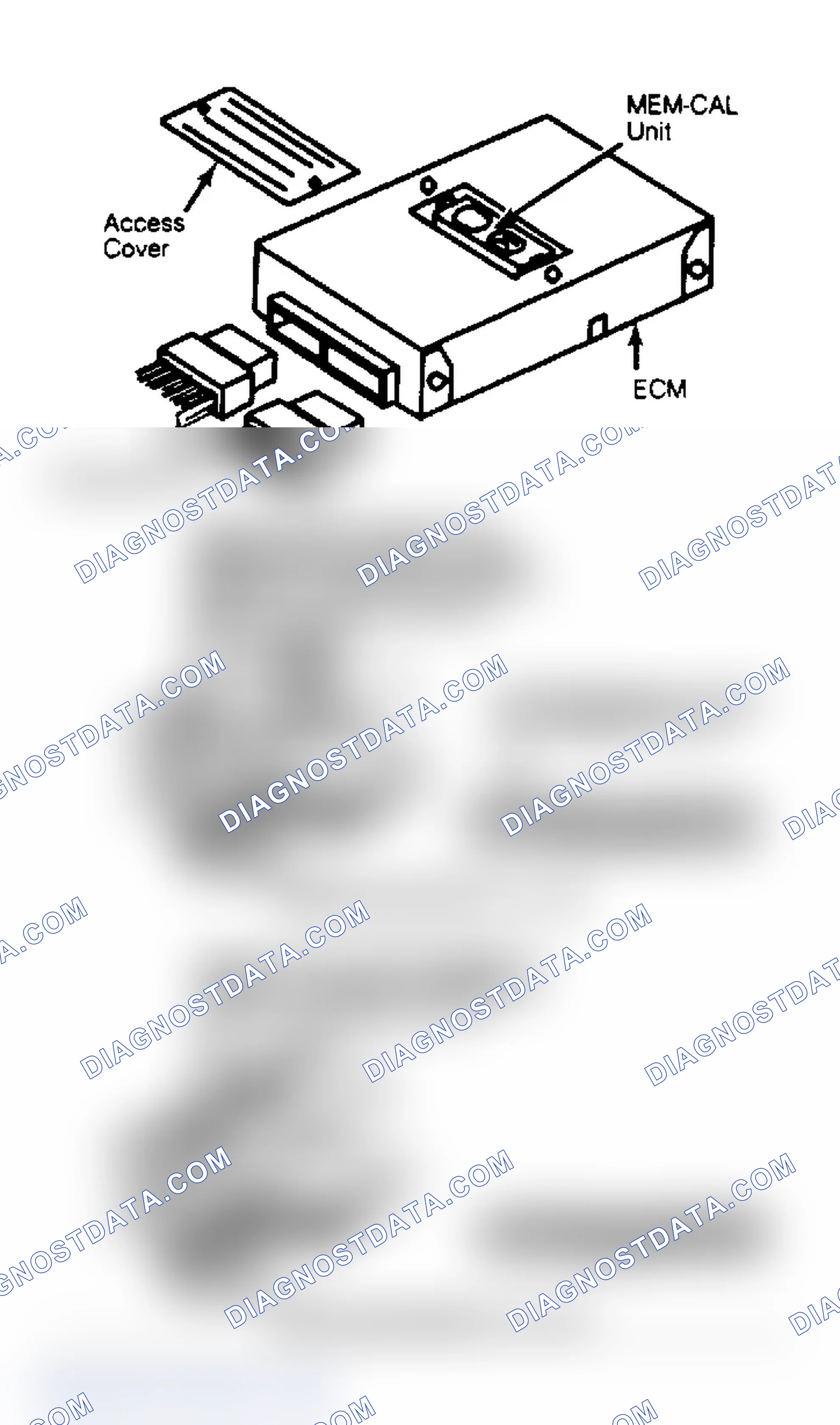 Scheme 3: Replacing MEM-CAL in Electronic Control Module of Vehicles Equipped With 2.5L Engine Only