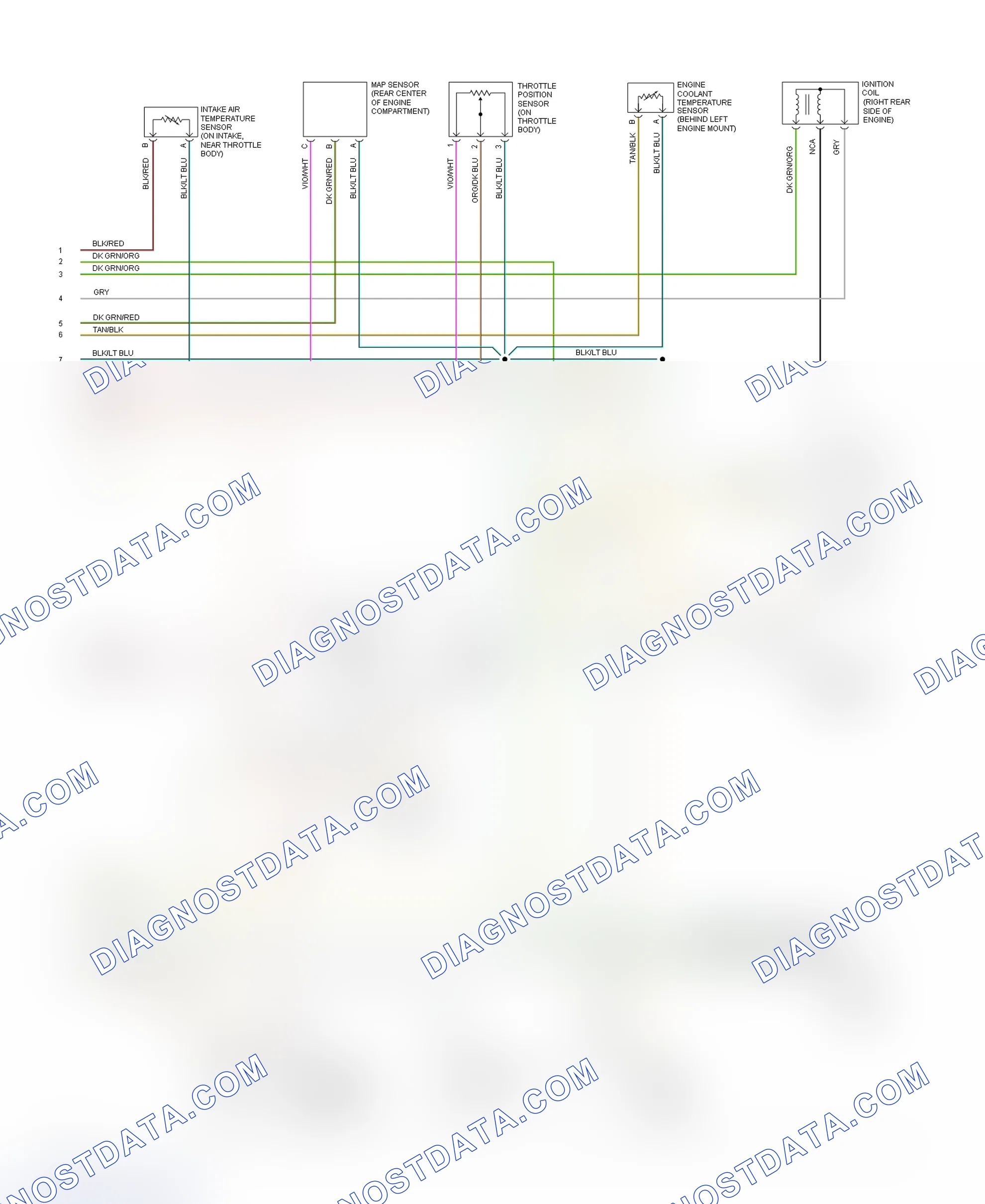 Scheme 65: Wiring Diagram (2.5L & 4.0L - Wrangler - 2 Of 2)