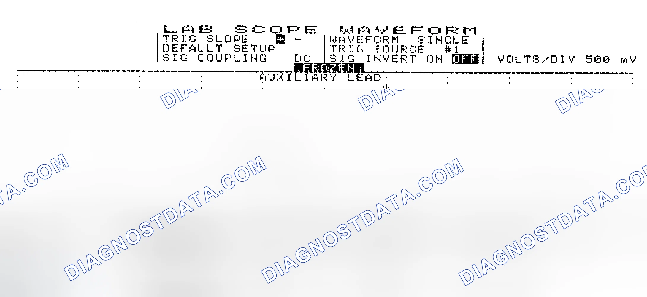 Scheme 10: Single Injector w/Excessive Current Flow - Current Pattern