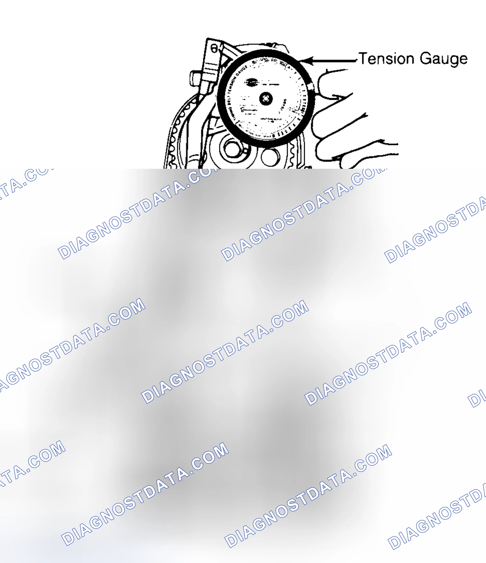 Scheme 3: Adjusting Typical Timing Belt Tension