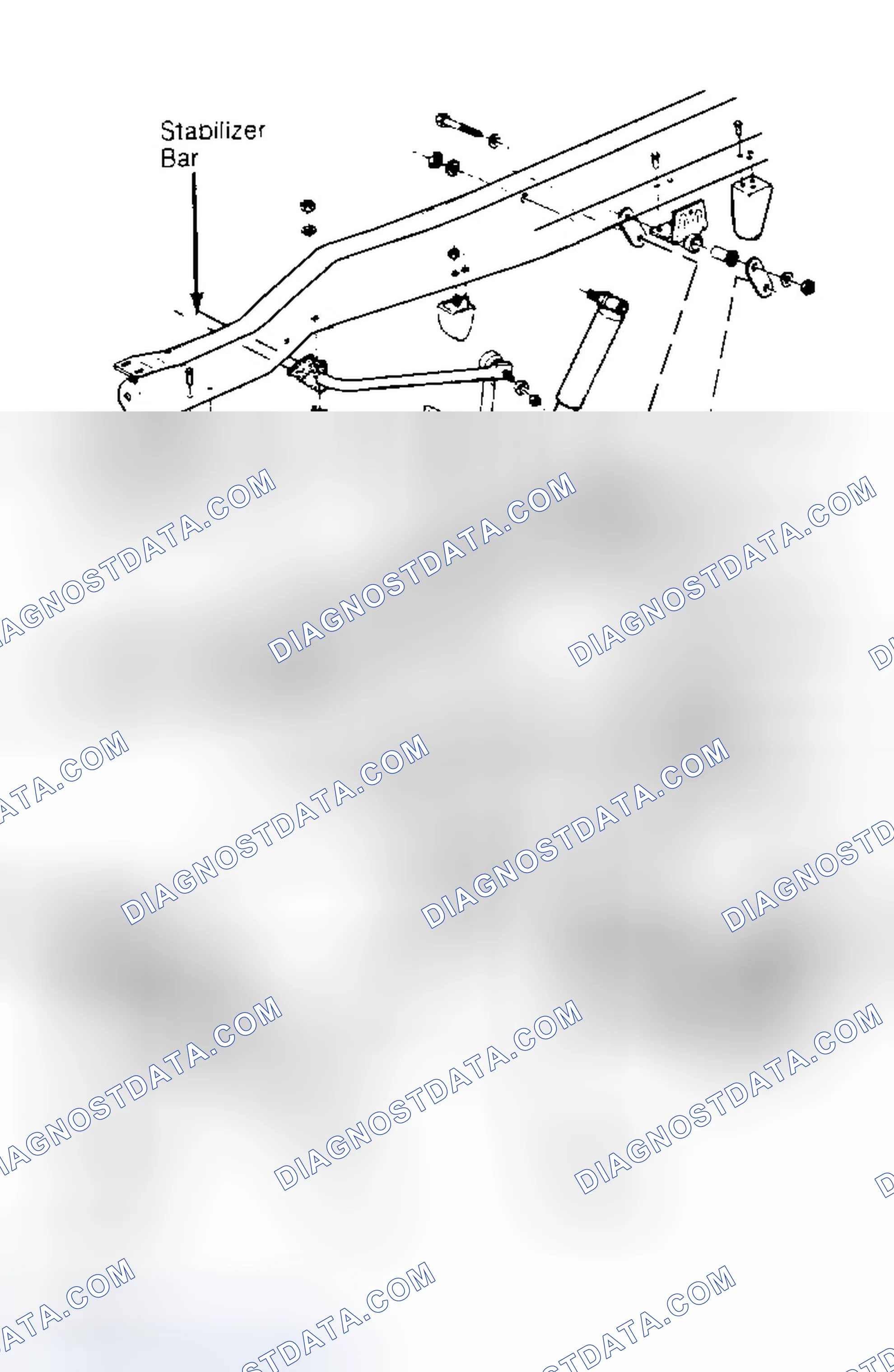 Scheme 16: Exploded View Of Front Suspension (Commercial Van - C35 Pickup Similar)
