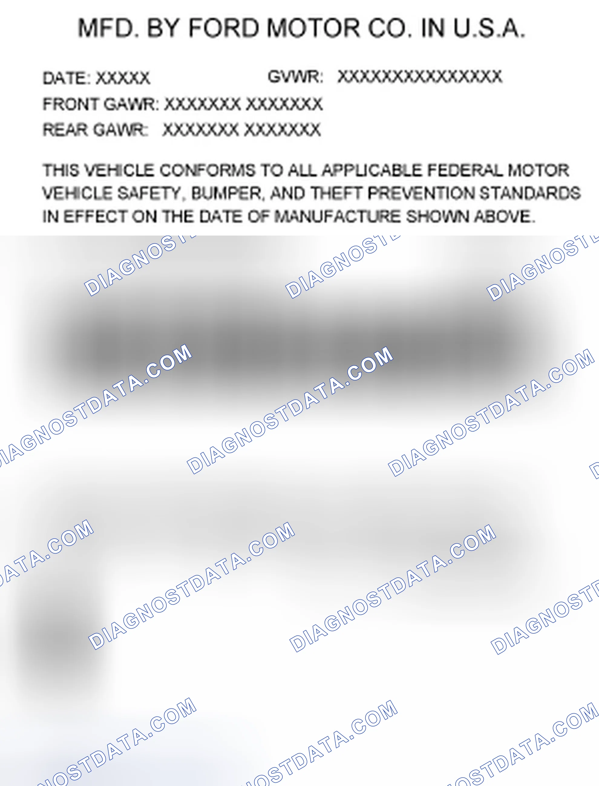 Scheme 24: Brake Codes - Ford Five Hundred, Mercury Montego