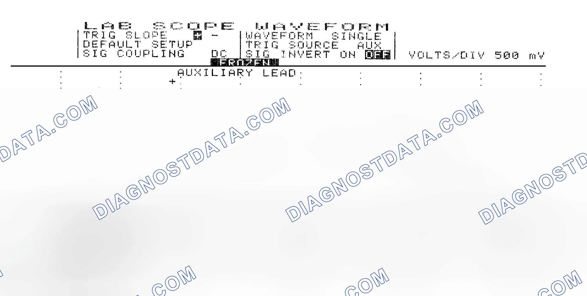 Scheme 14: Single Injector w/Excessive Current Flow - Current Pattern