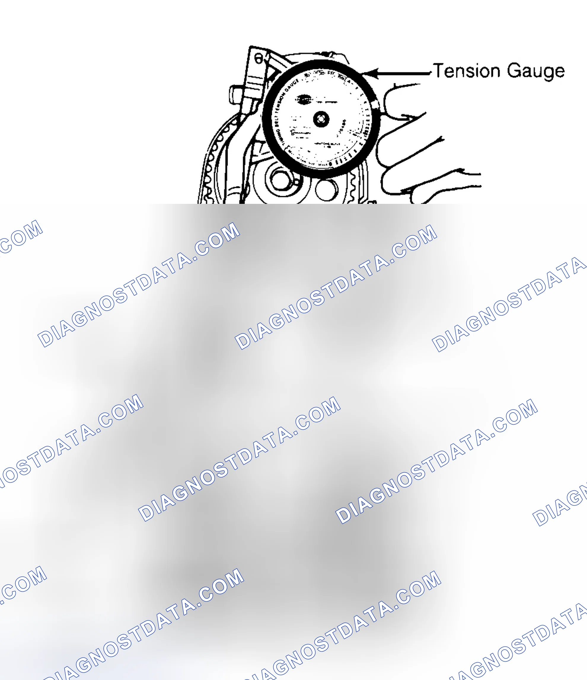 Scheme 3: Adjusting Typical Timing Belt Tension