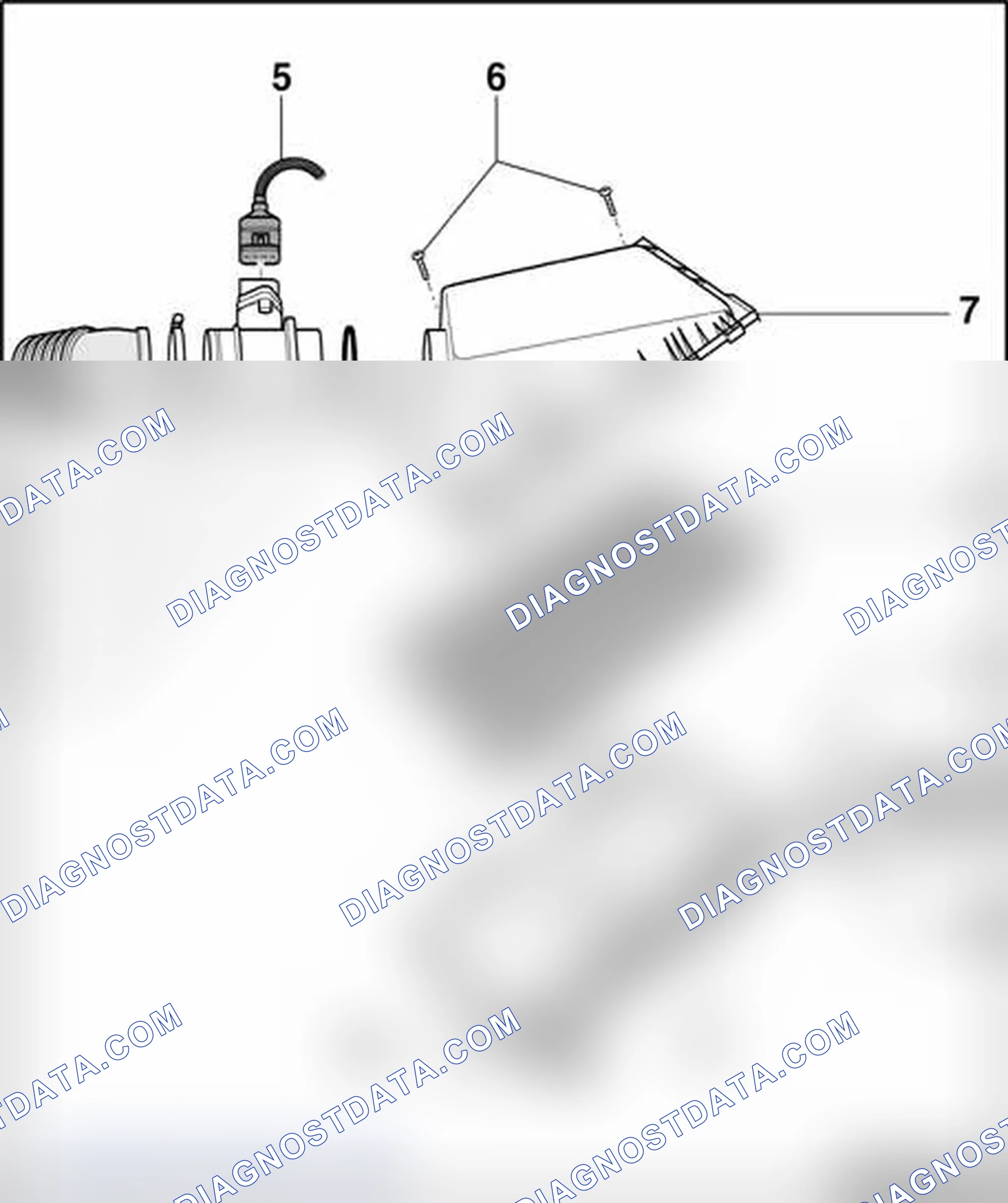 Scheme 20: Air cleaner, disassembling and assembling