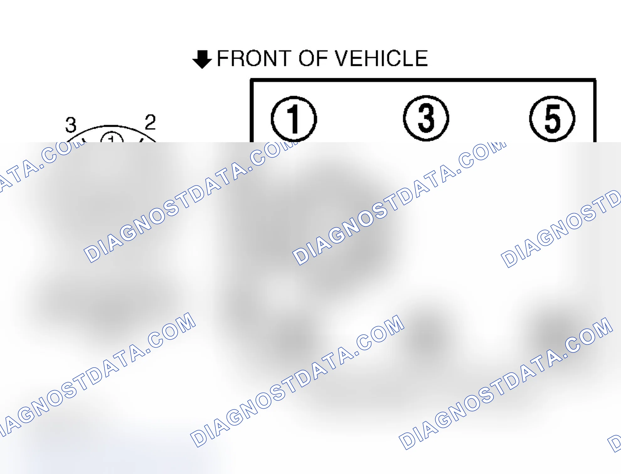 Scheme 3: Firing Order & Distributor Rotation 3.0L V6 (Caravan & Voyager)