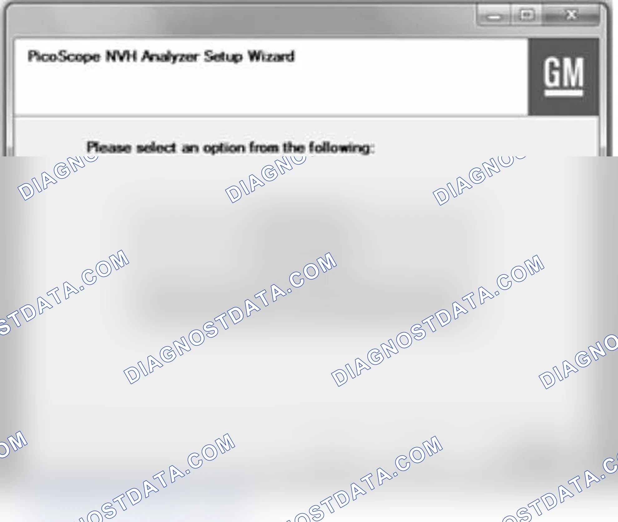 Scheme 27: NVH Software Set-up