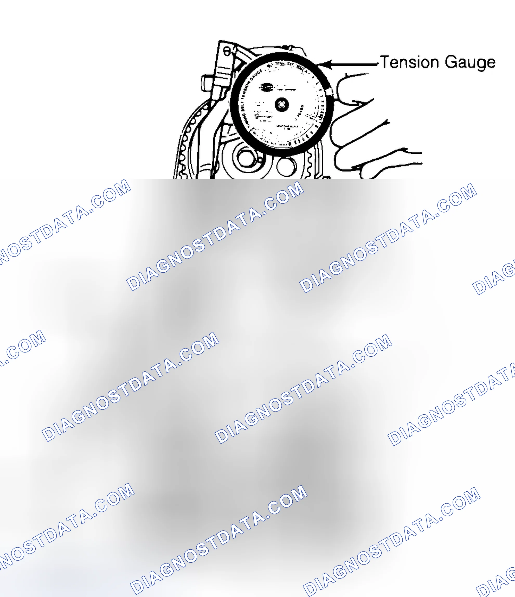 Scheme 3: Adjusting Typical Timing Belt Tension