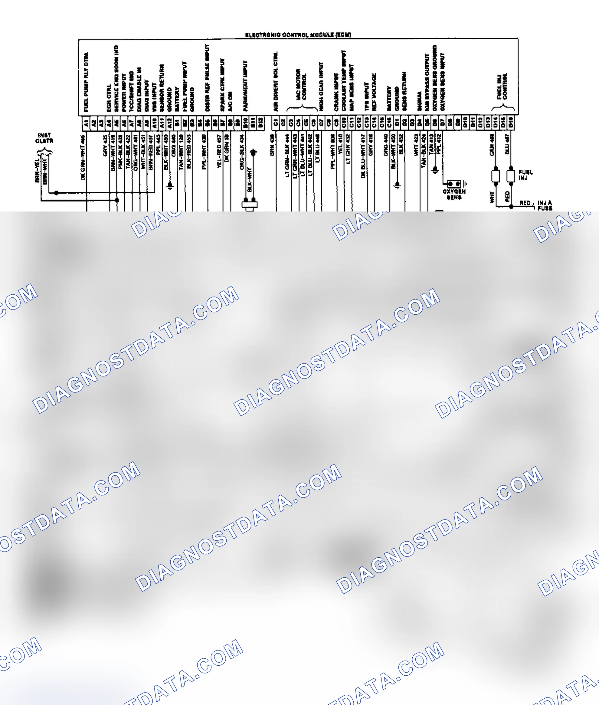 Scheme 3: "C" & "K" Series V6 & V8 Wiring Diagram