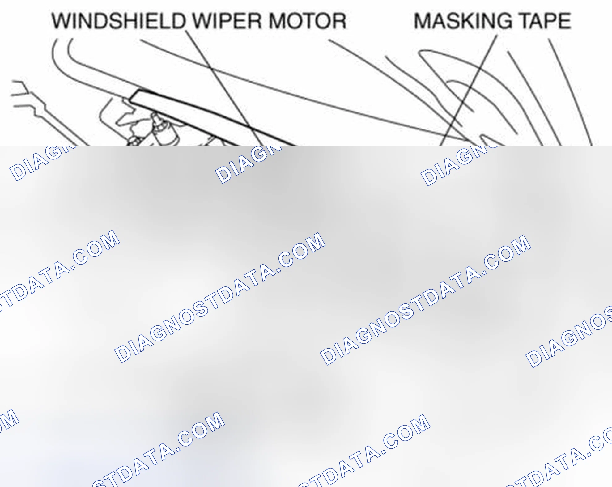 Scheme 6: WINDSHIELD WIPER MOTOR REMOVAL/INSTALLATION
