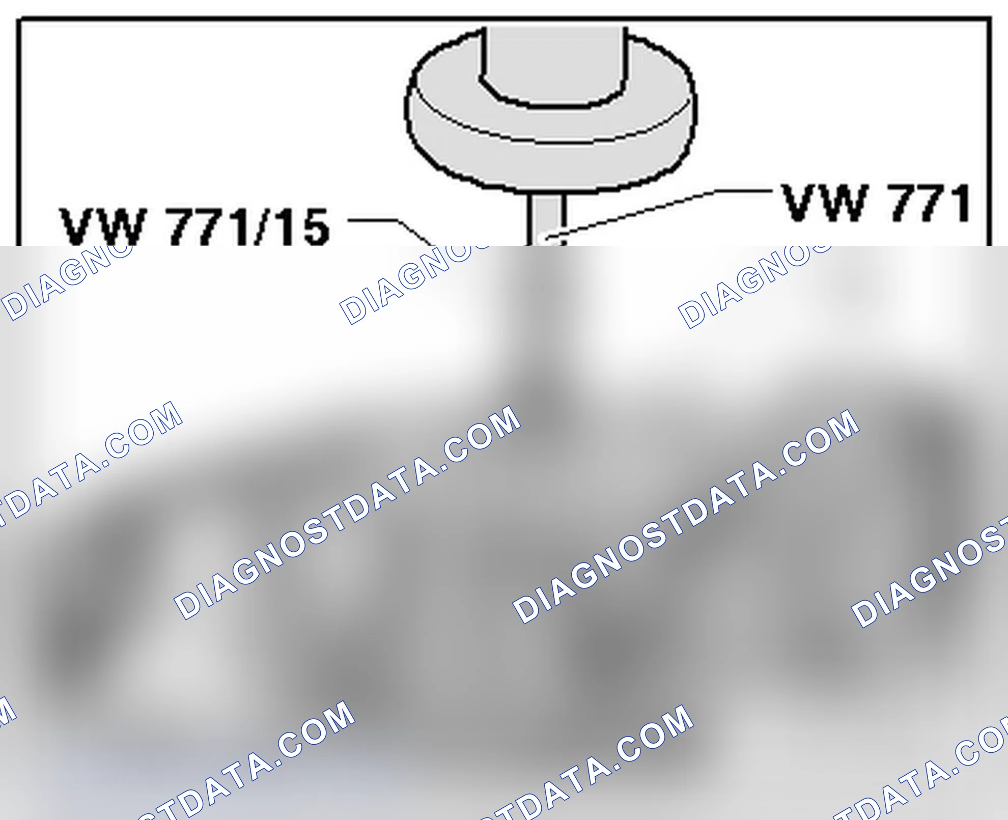 Scheme 265: REMOVING THE BEARING BUSHING FOR THE GEARSHIFT RAIL / SHIFT FORK