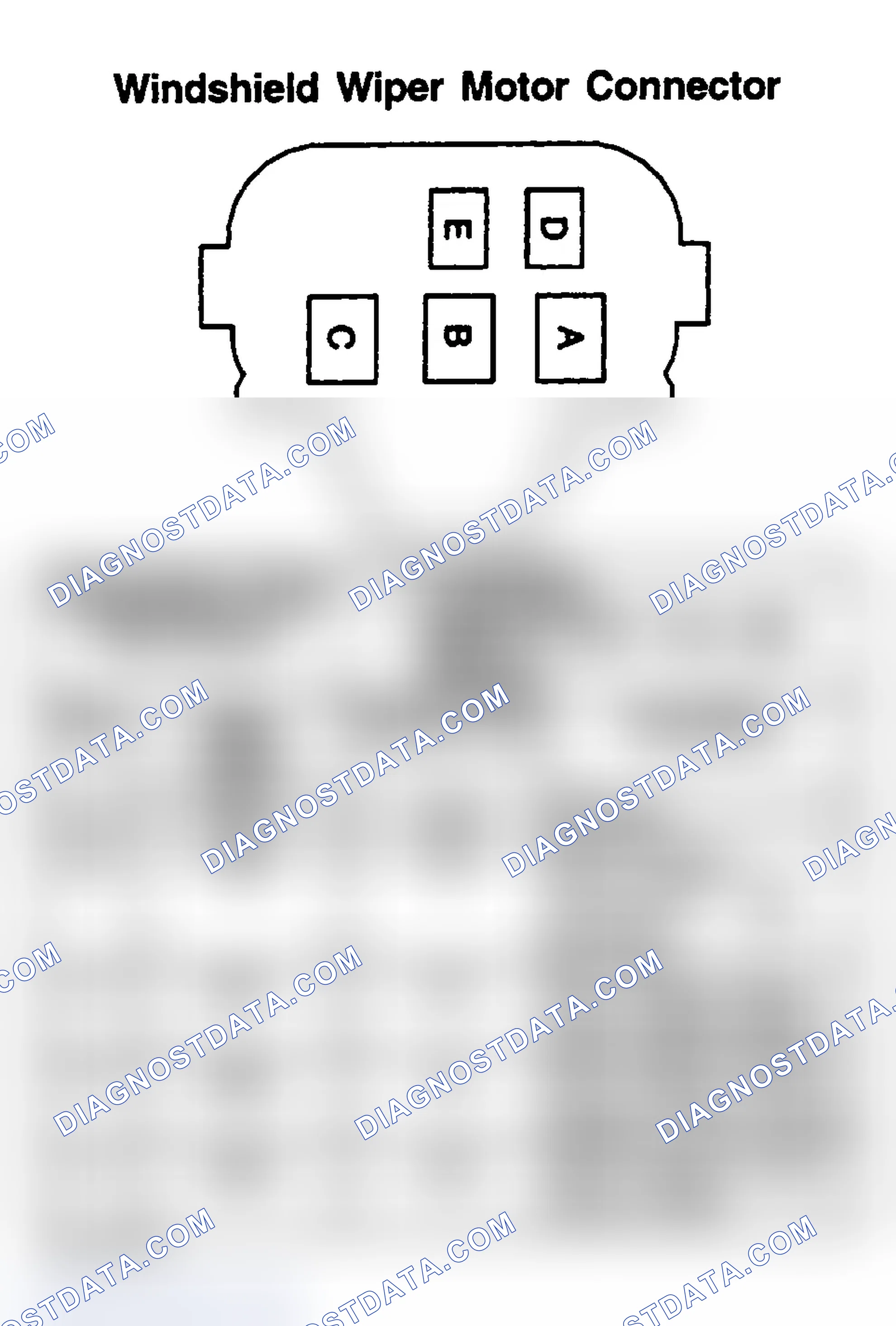 Scheme 263: WINDSHIELD WIPER MOTOR