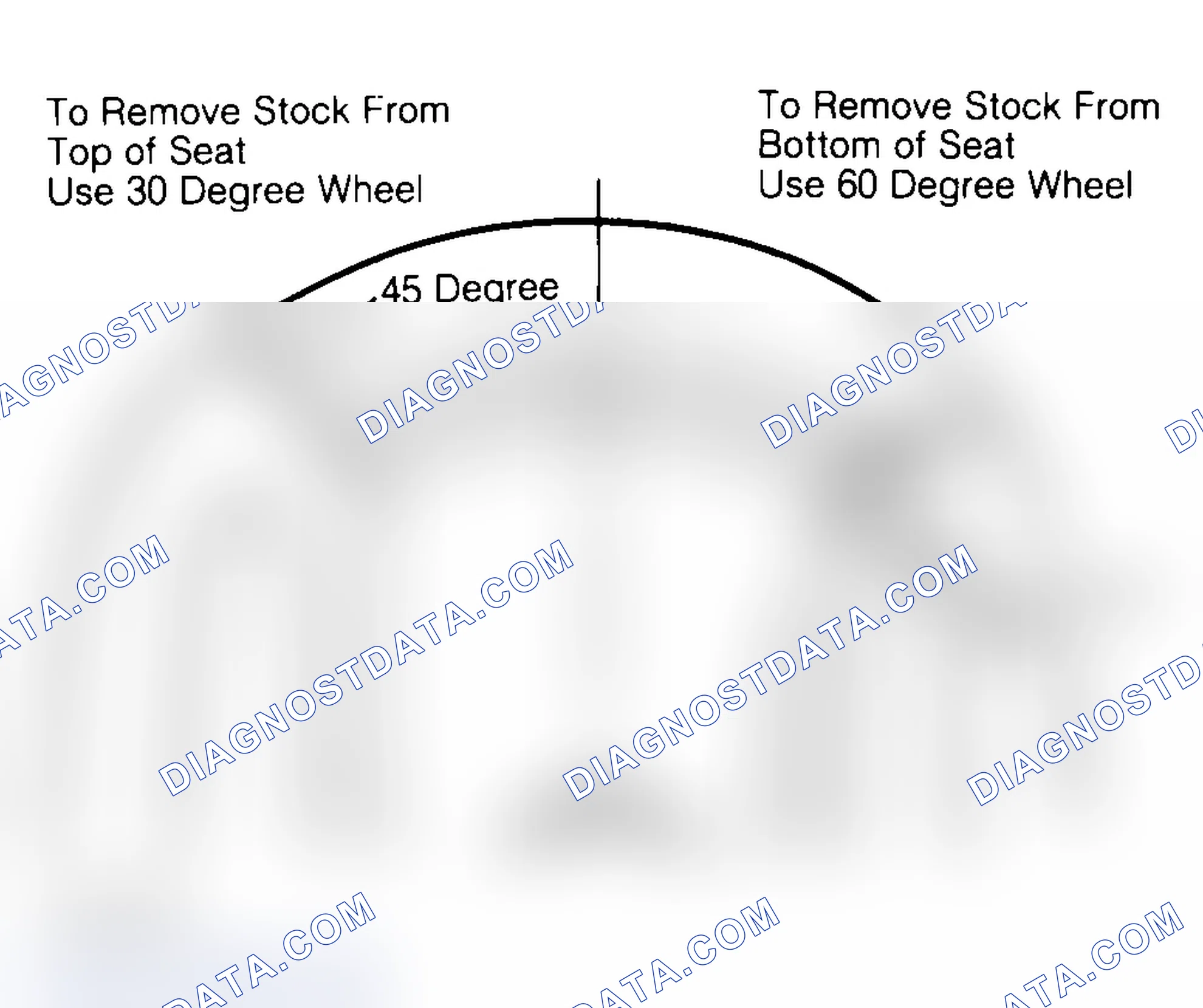 Scheme 19: Adjusting Valve Seat Width