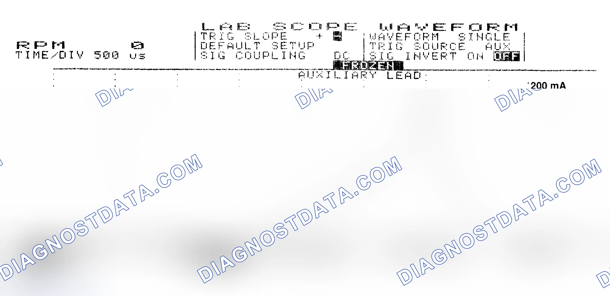 Scheme 17: Single Injector w/Normal Current Flow - Current Pattern