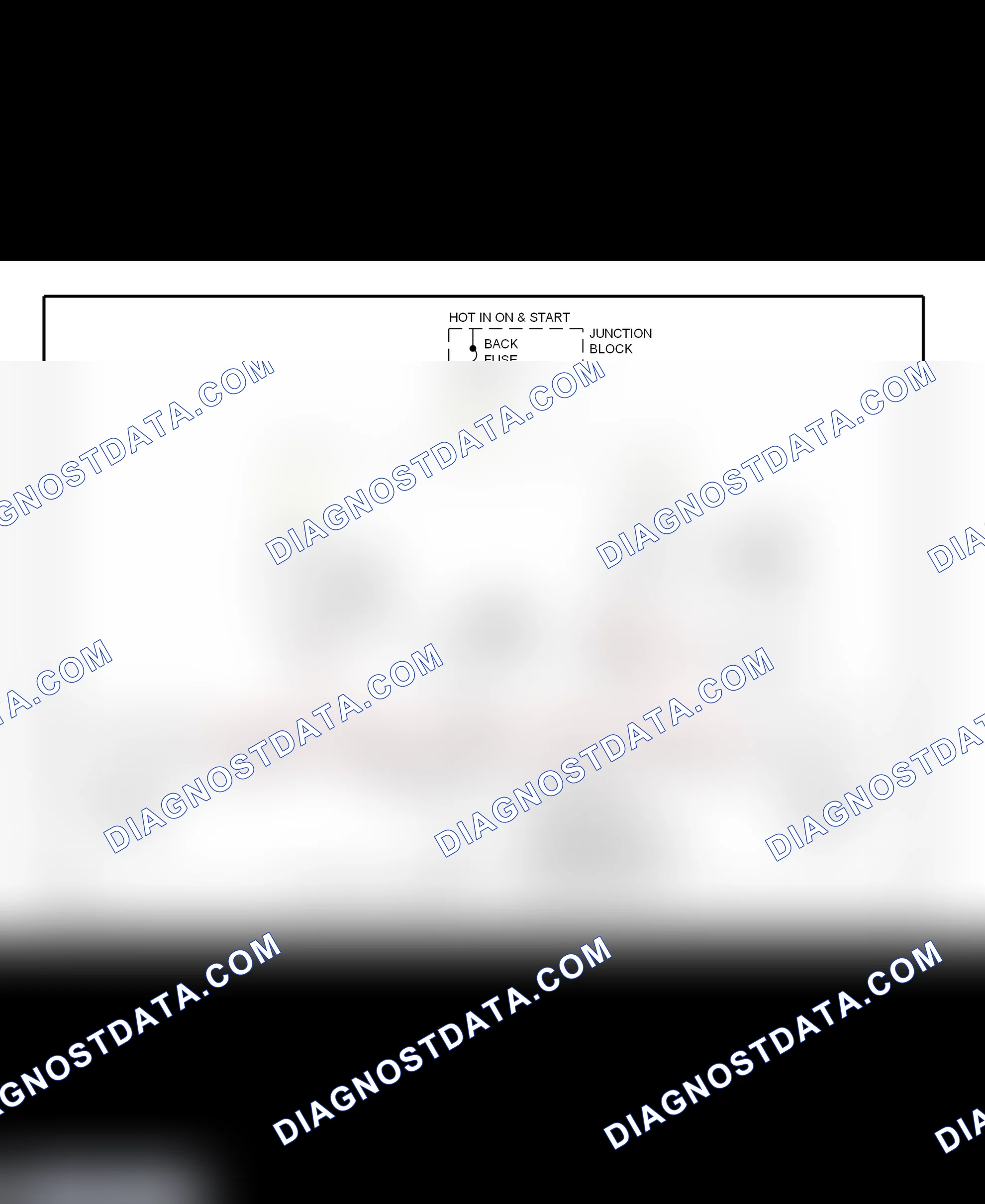 Scheme 65: Back-Up Lights Wiring Diagram (Metro & Firefly (Canadian))