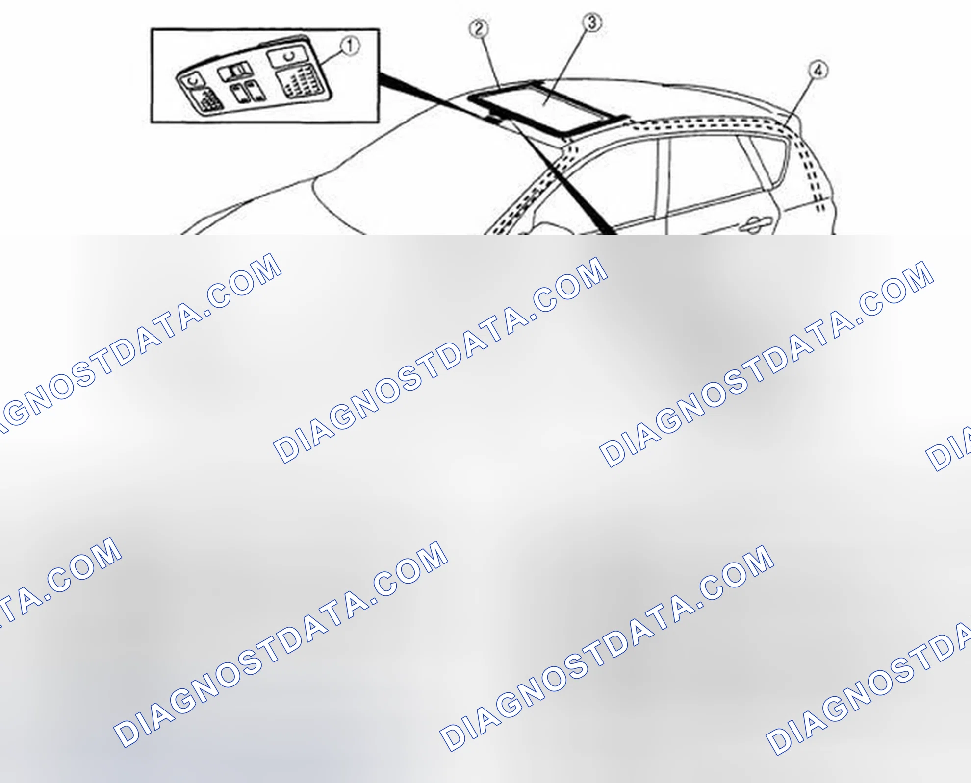 Scheme 1: SUNROOF LOCATION INDEX
