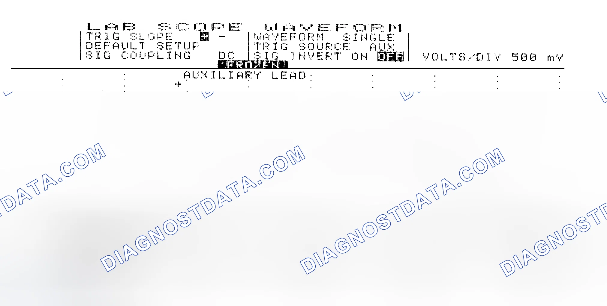 Scheme 14: Single Injector w/Excessive Current Flow - Current Pattern
