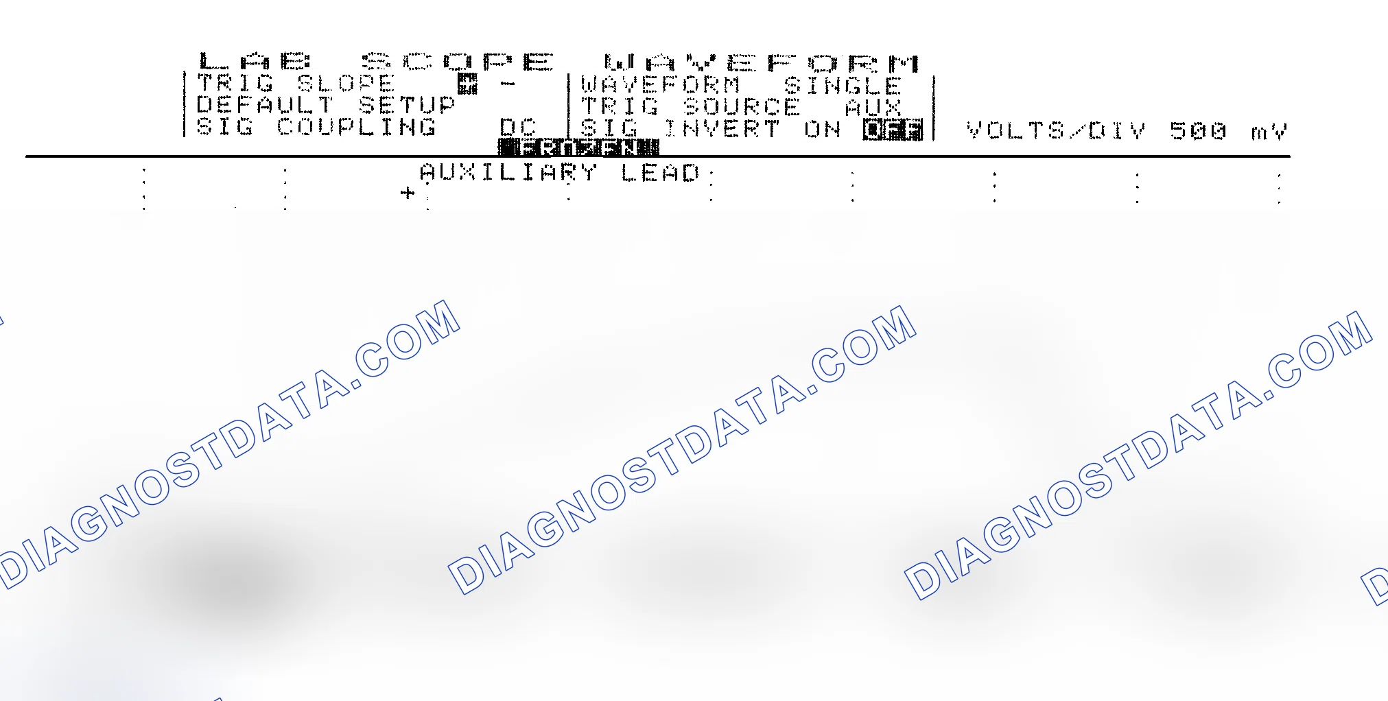 Scheme 14: Single Injector w/Excessive Current Flow - Current Pattern