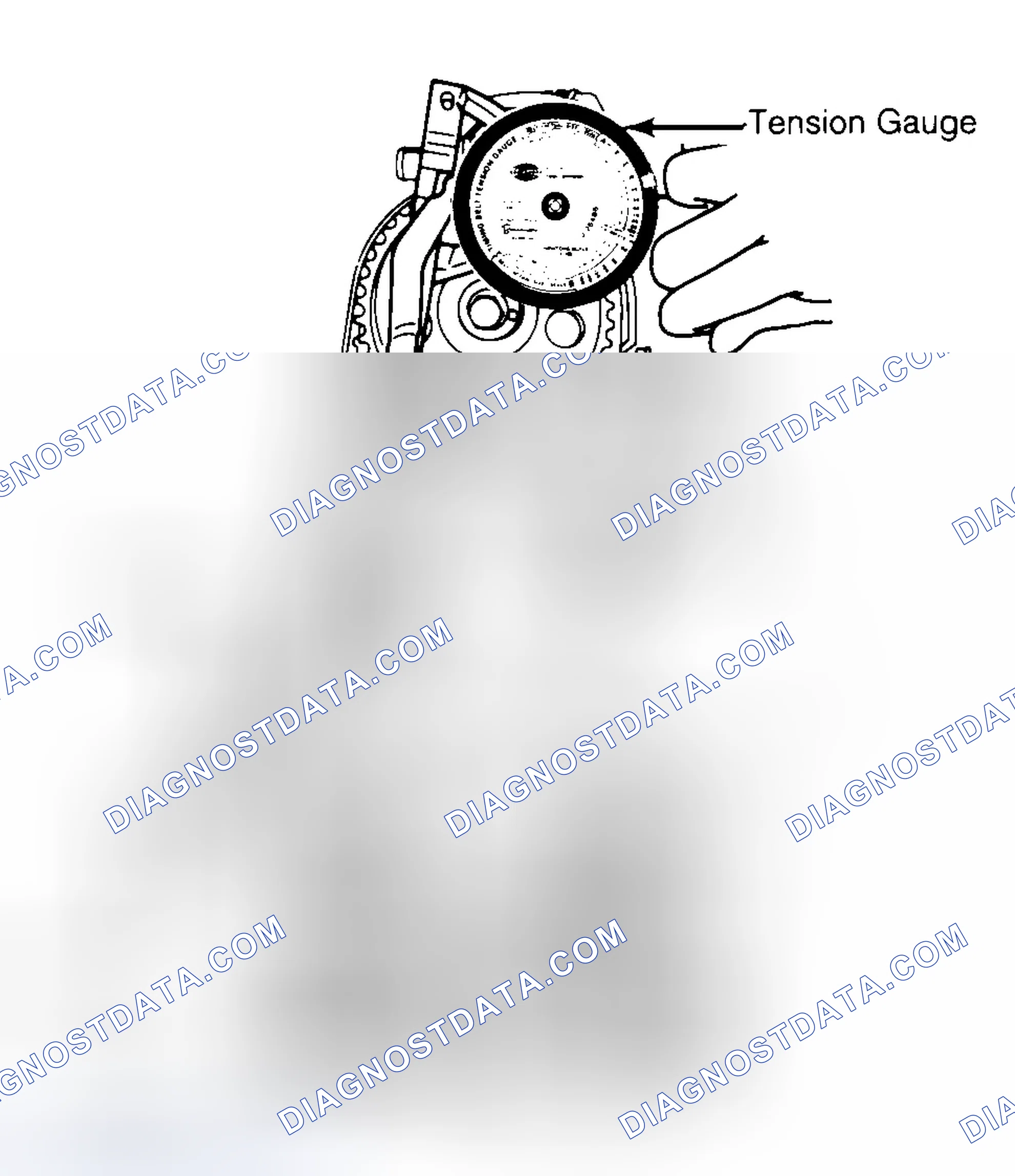 Scheme 3: Adjusting Typical Timing Belt Tension