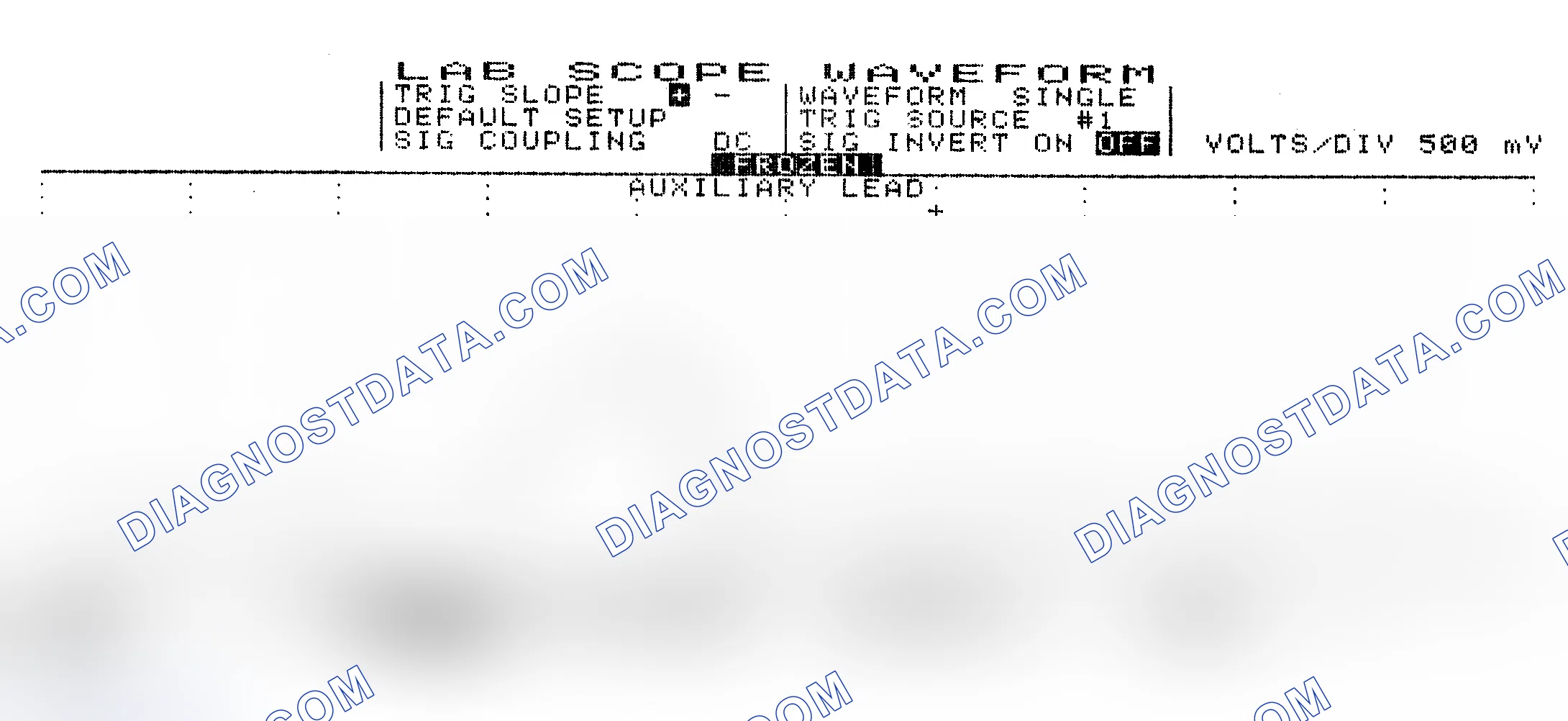 Scheme 10: Single Injector w/Excessive Current Flow - Current Pattern