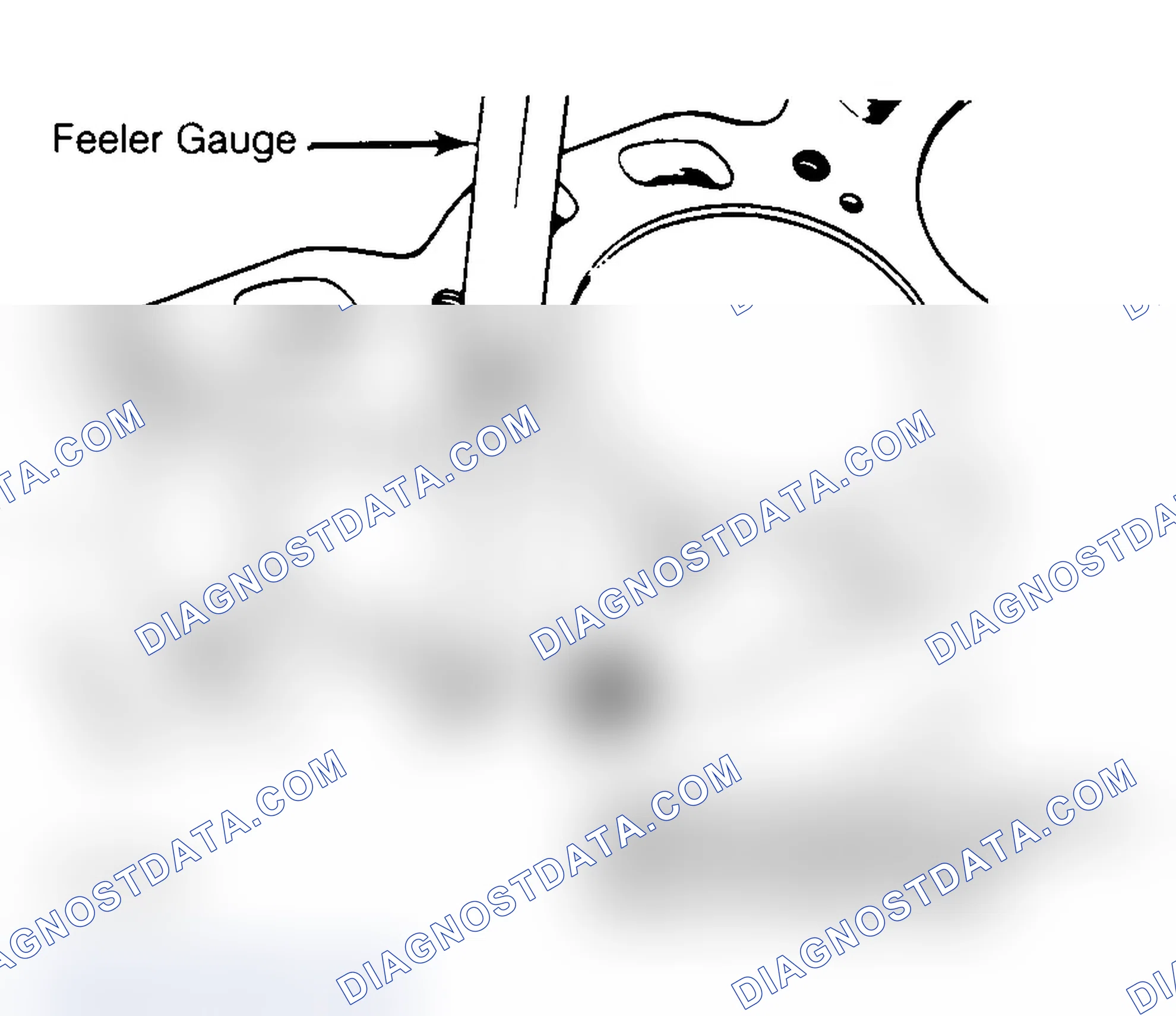 Scheme 23: Checking Piston Ring End Gap