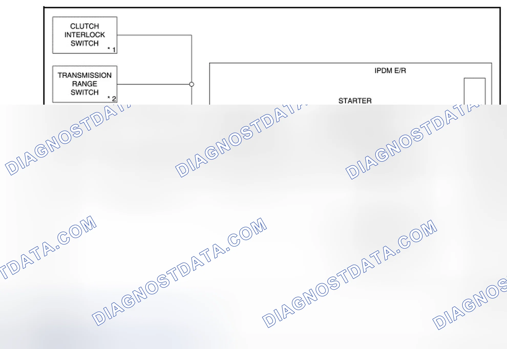 Scheme 8: STARTING SYSTEM (WITH INTELLIGENT KEY): System Diagram