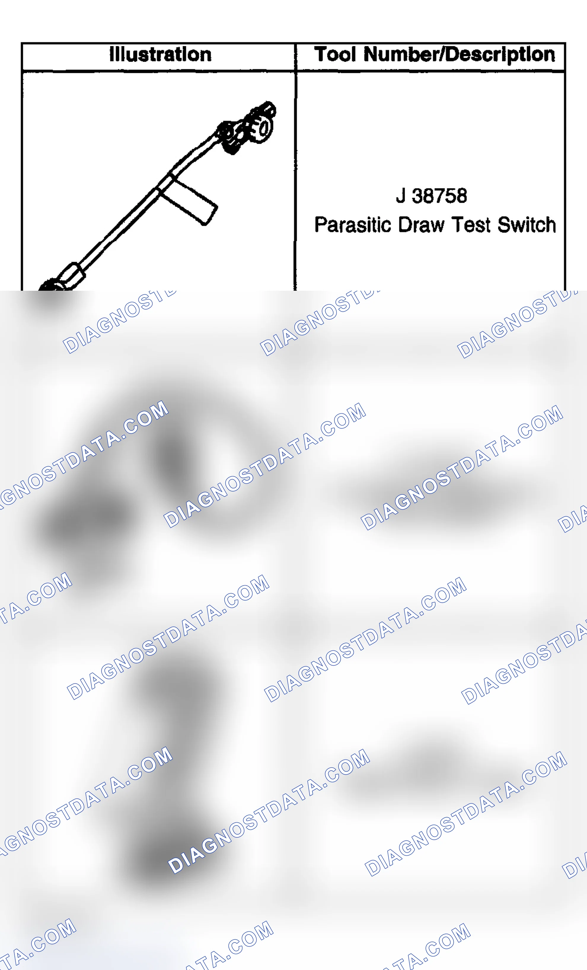 Scheme 25: SPECIAL TOOLS & EQUIPMENT