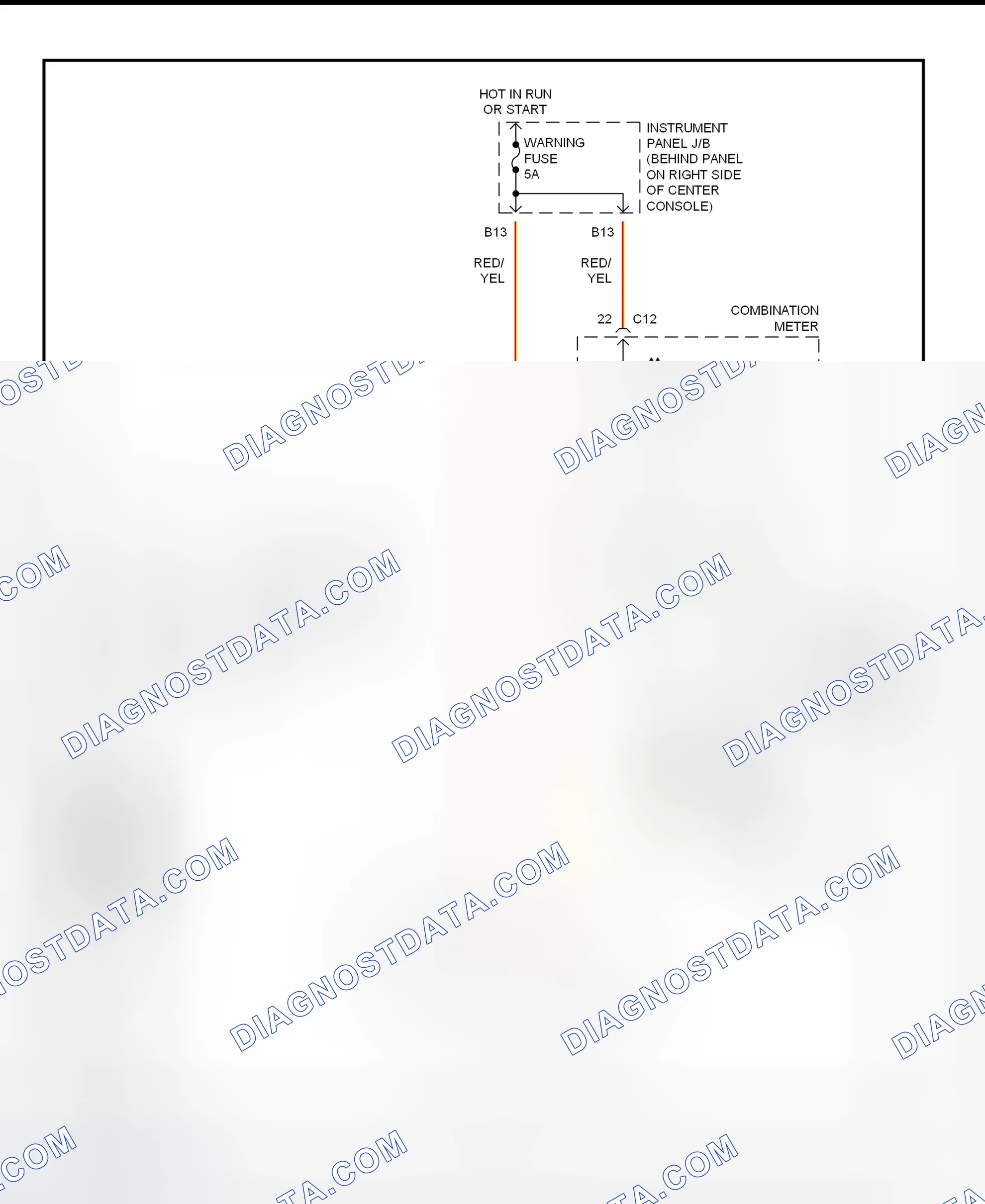 Scheme 5: Charging System Wiring Diagram (Celica)