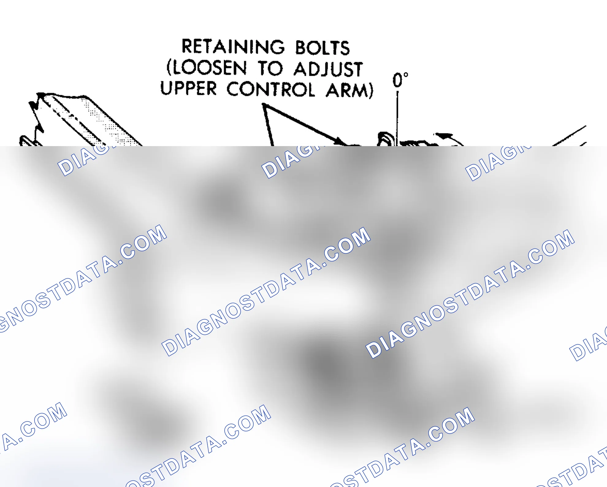 Scheme 1: CASTER & CAMBER ("B" SERIES RWD VAN MODELS)