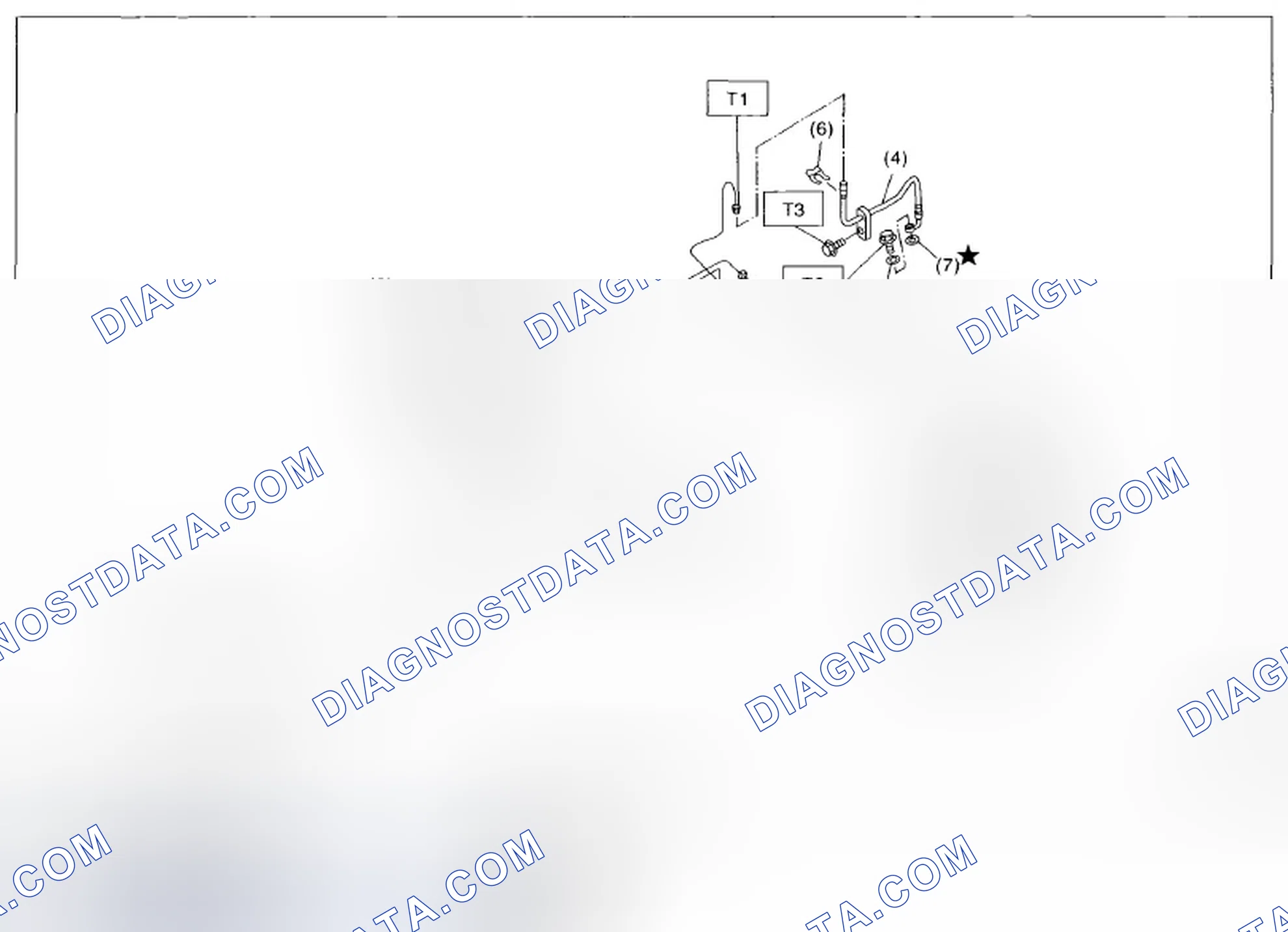 Scheme 5: CENTER AND REAR BRAKE PIPES & HOSES