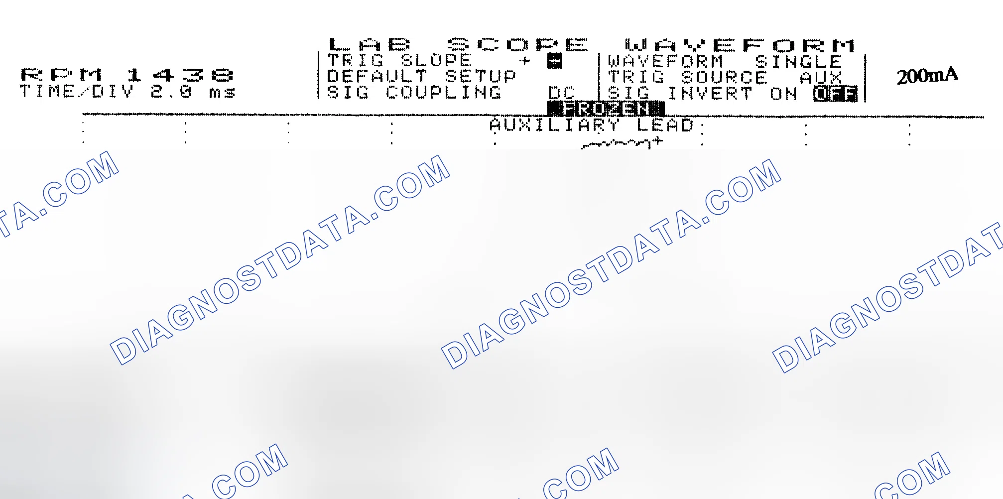 Scheme 15: Single Injector w/Normal Current Flow - Current Pattern