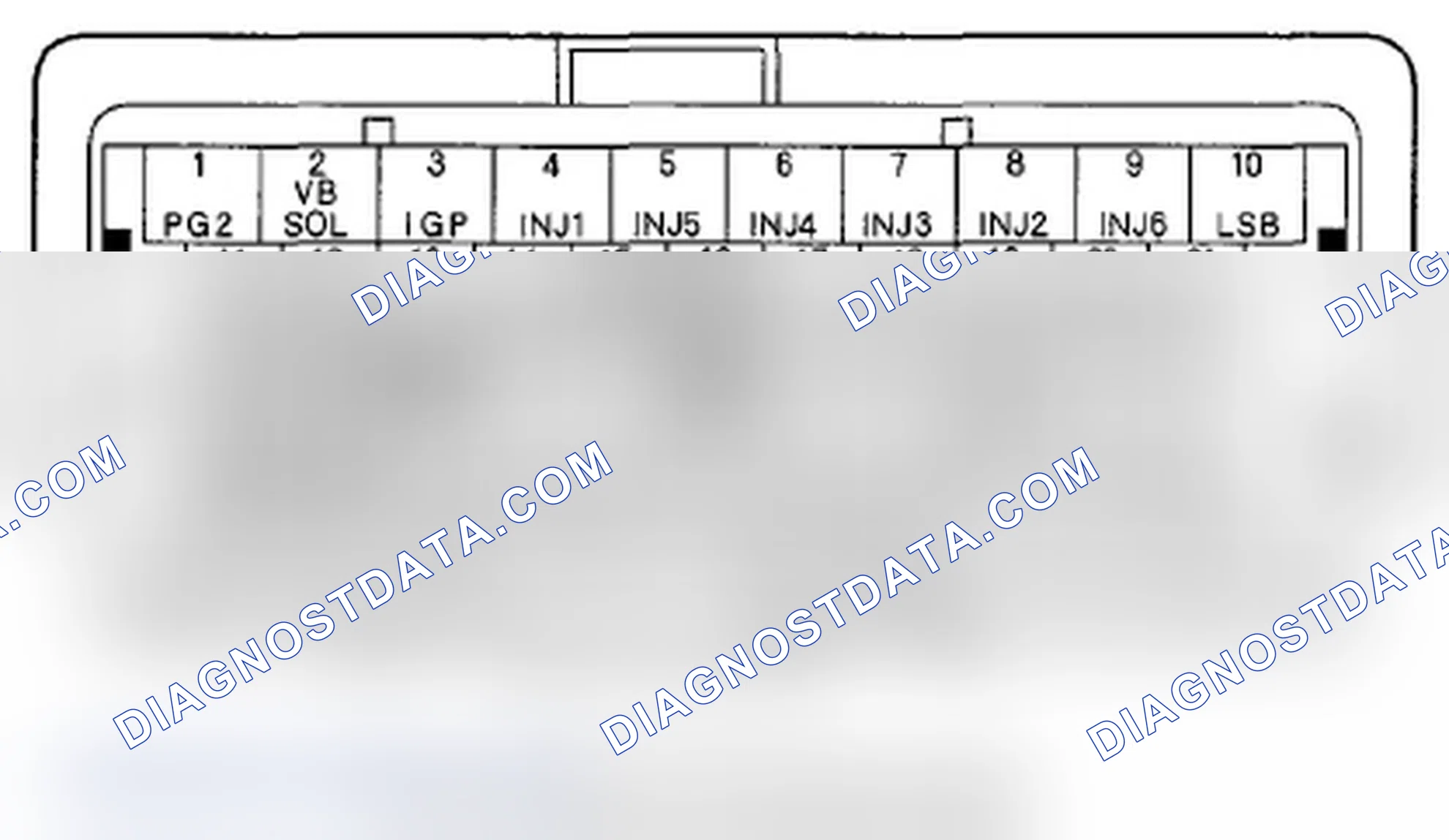 Scheme 113: ECM/PCM Inputs and Outputs at ECM/PCM Connector B (delta) (49P)
