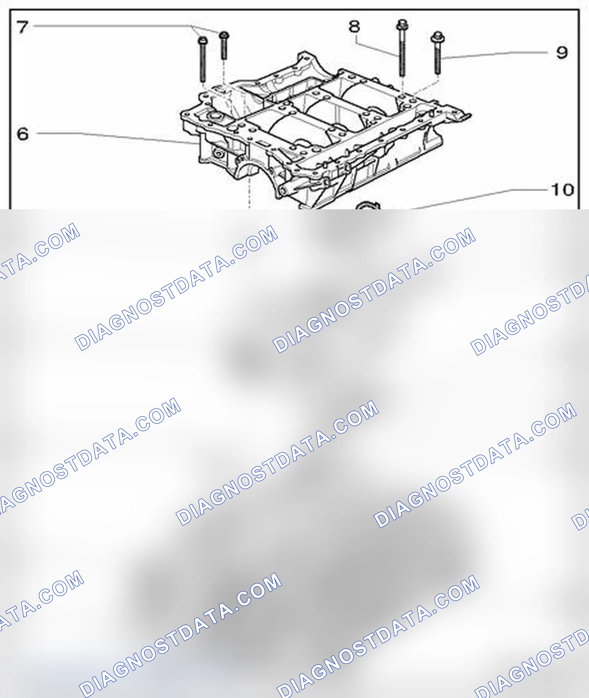 Scheme 539: Crankshaft, component overview