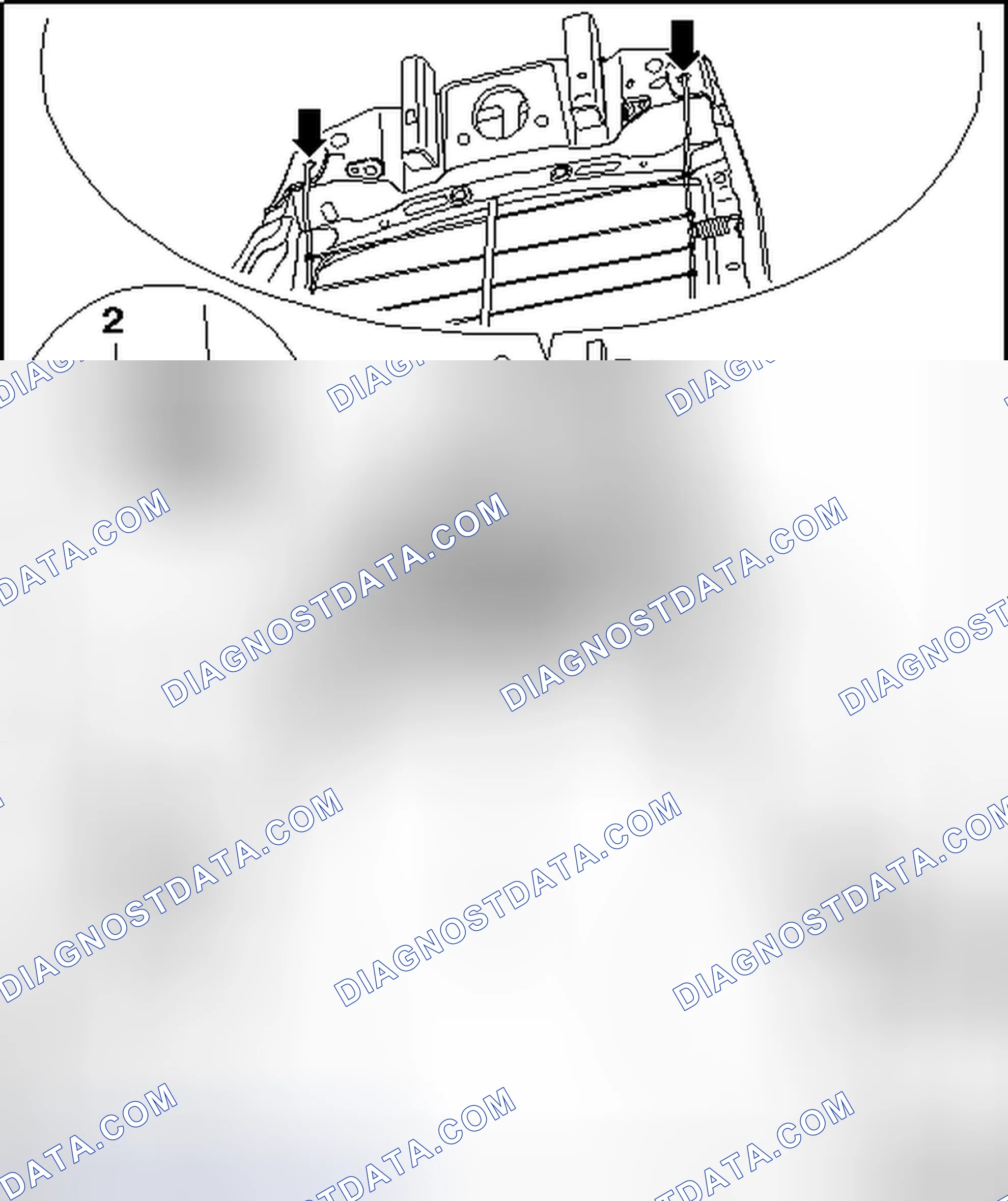 Scheme 103: LUMBAR SUPPORT FRAME, MANUAL, GOLF FROM MY 09