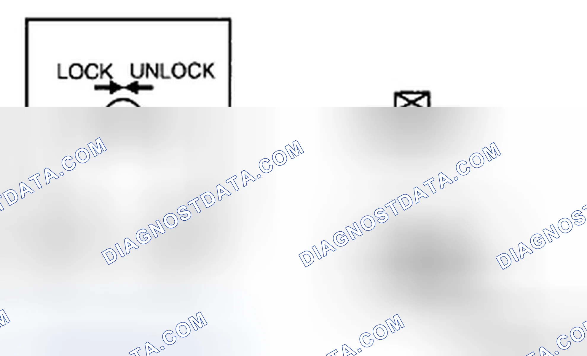 Scheme 44: FRONT DOOR LOCK ACTUATOR INSPECTION