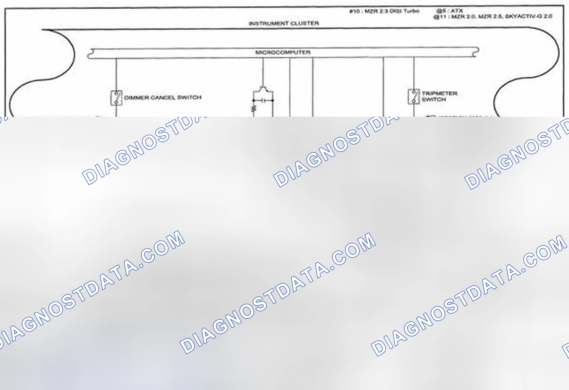 Scheme 385: Instrument Cluster Wiring Diagram - 0922-1b (1 Of 2)