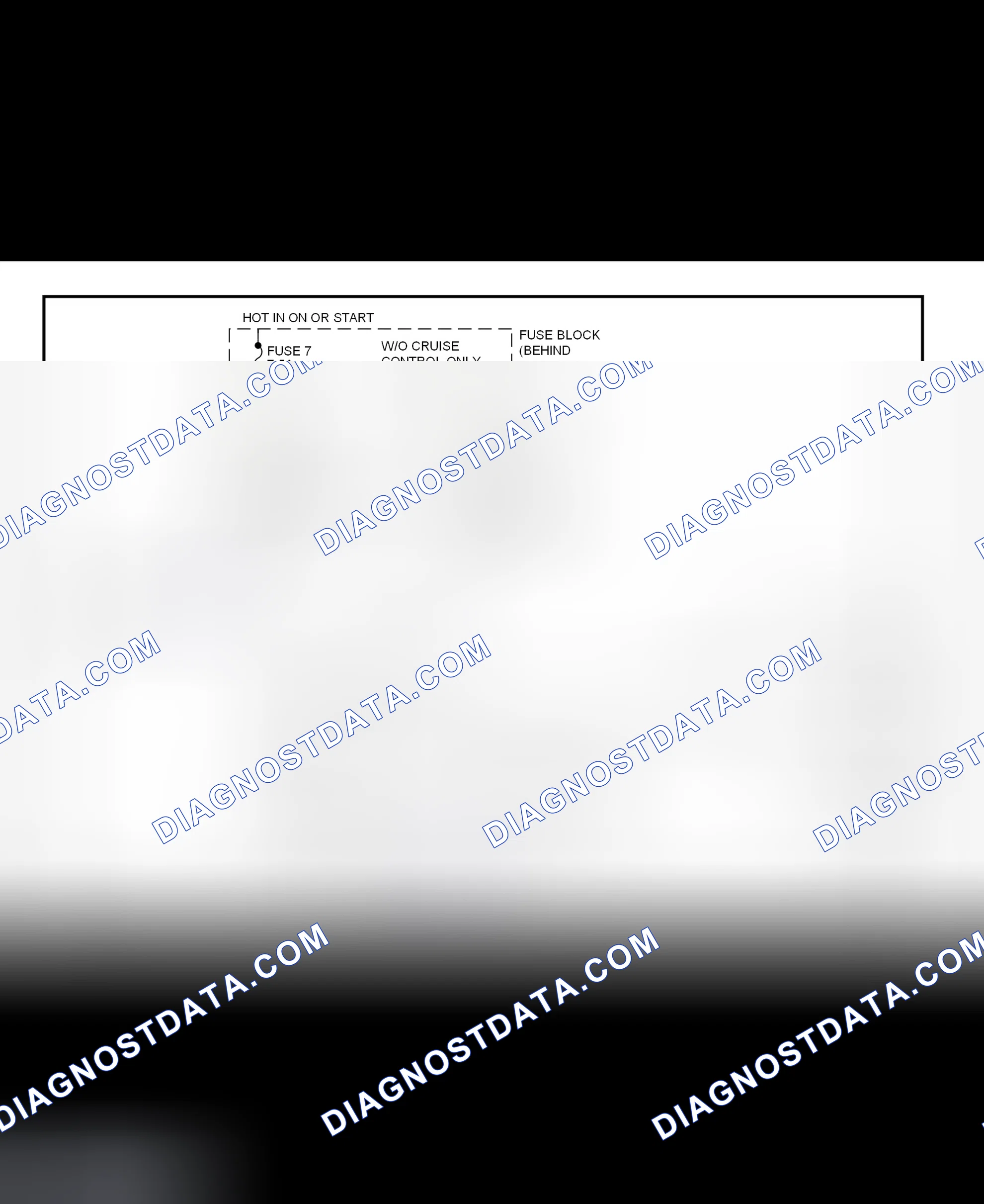 Scheme 64: Shift Lock System Circuit Diagram (1997 Nissan Sentra/200SX 1.6L)