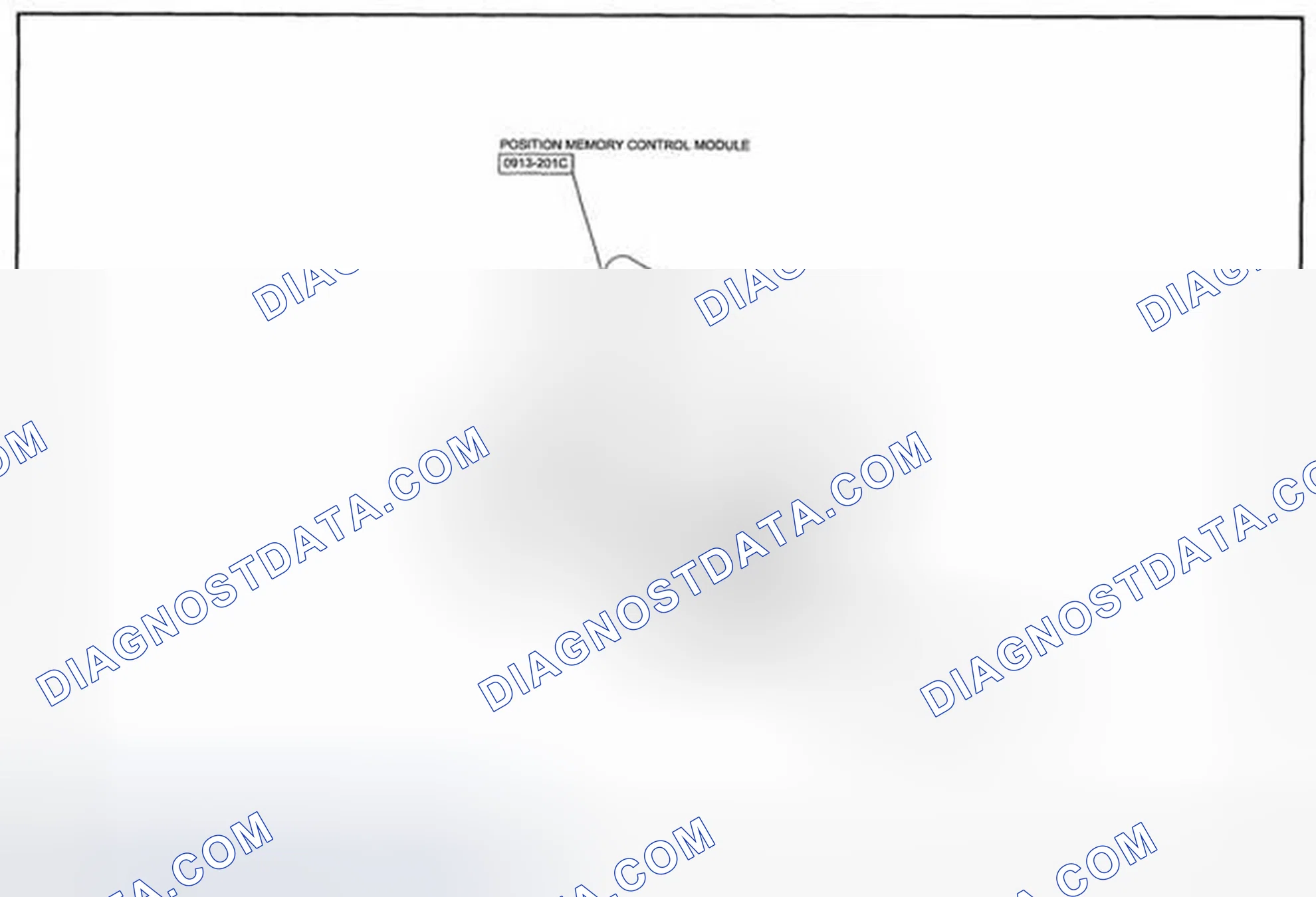 Scheme 191: Memory Power Seat Wiring Diagram - 0913-2c (2 Of 2)