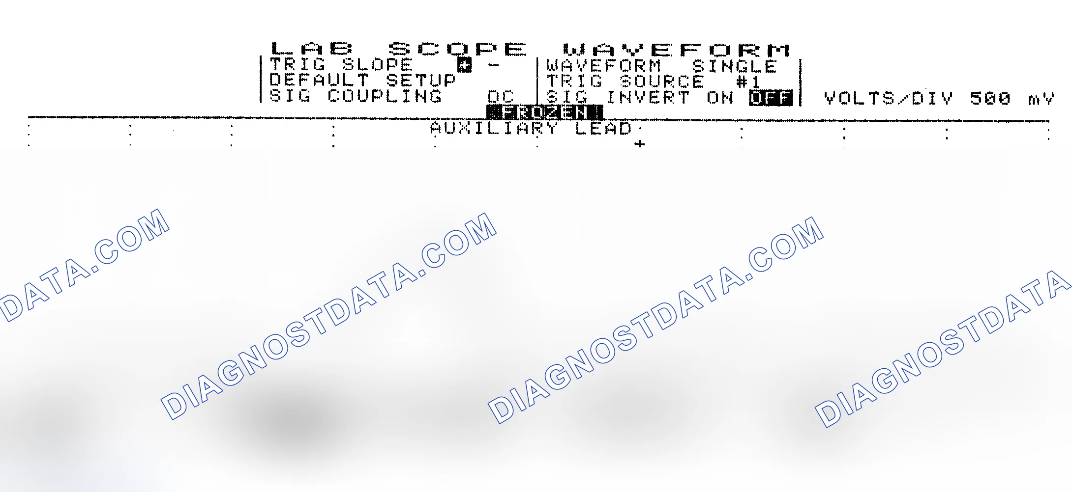 Scheme 10: Single Injector w/Excessive Current Flow - Current Pattern