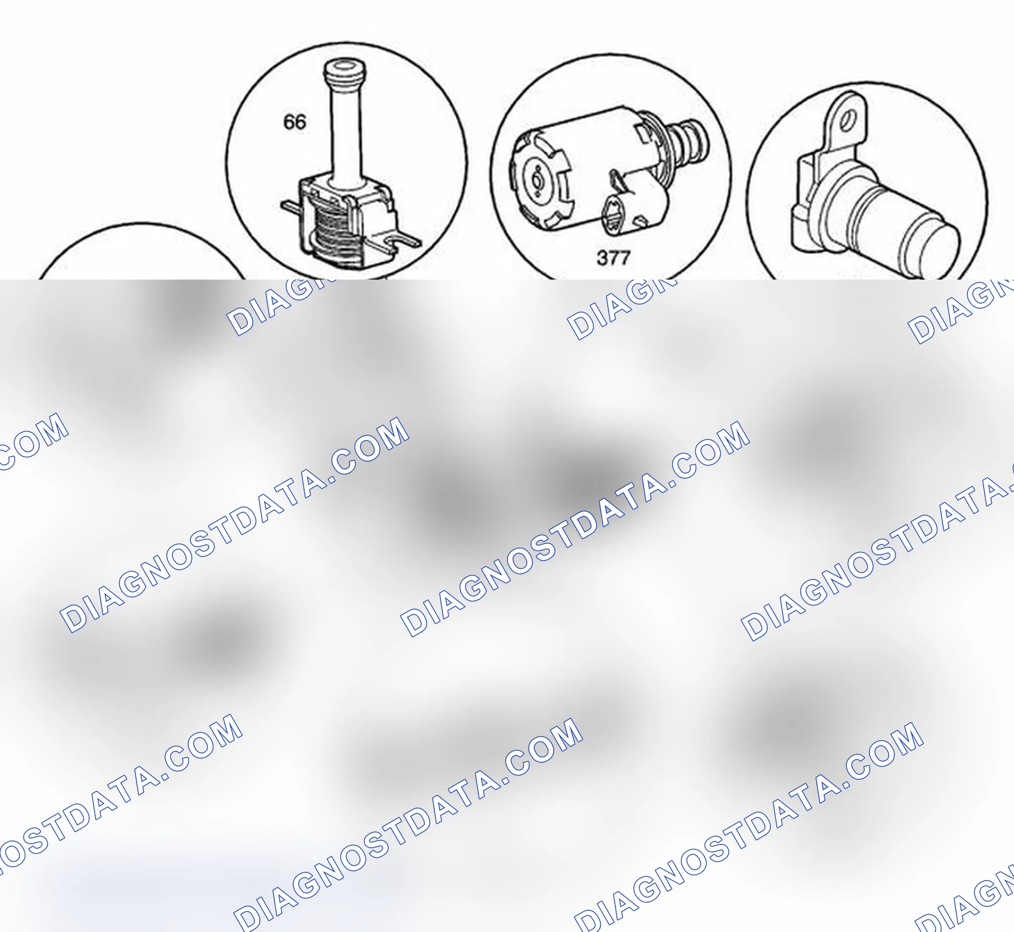 Scheme 76: Automatic Transmission Electronic Component Views