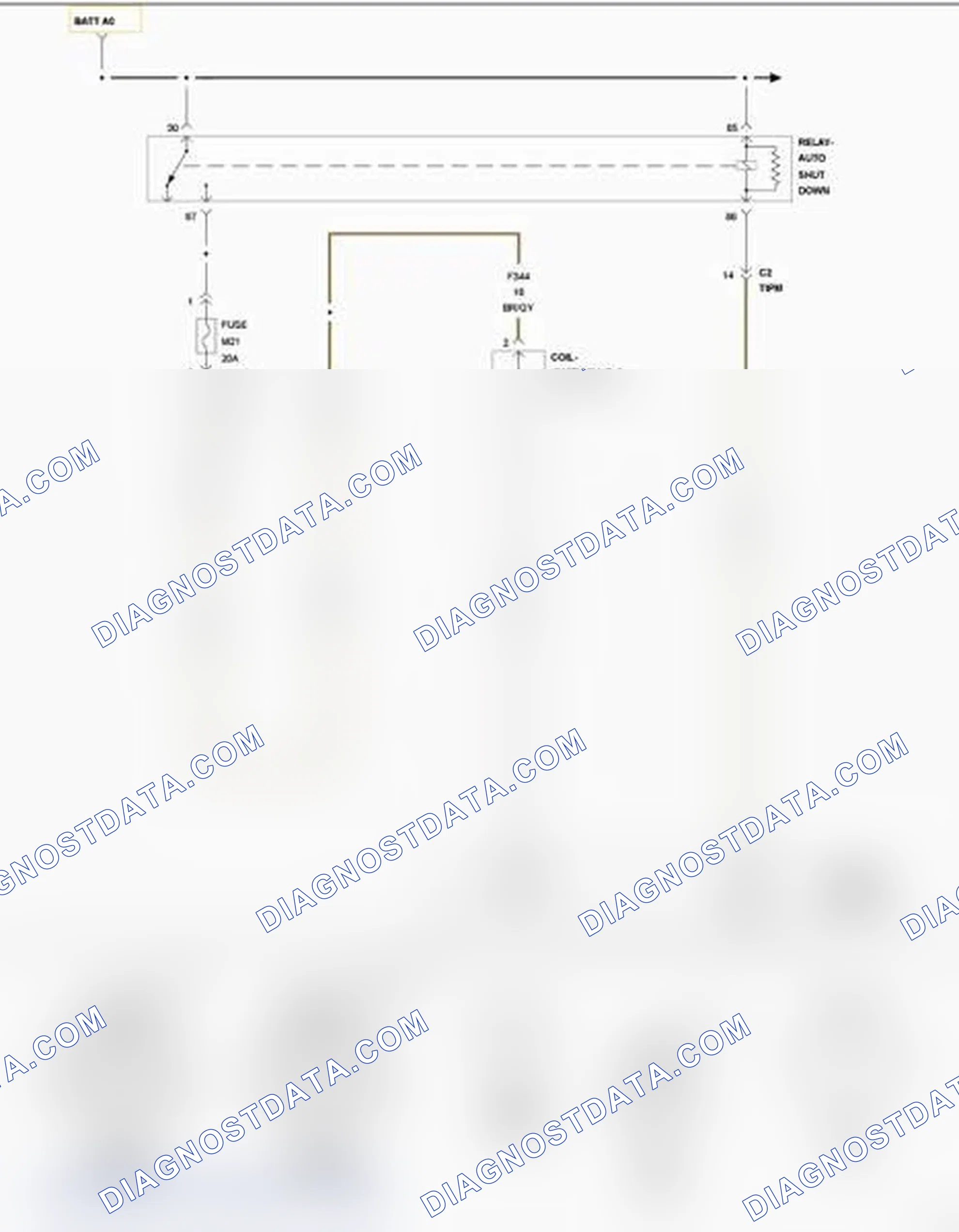 Scheme 464: P2323-IGNITION COIL 8 SECONDARY CIRCUIT- INSUFFICIENT IONIZATION