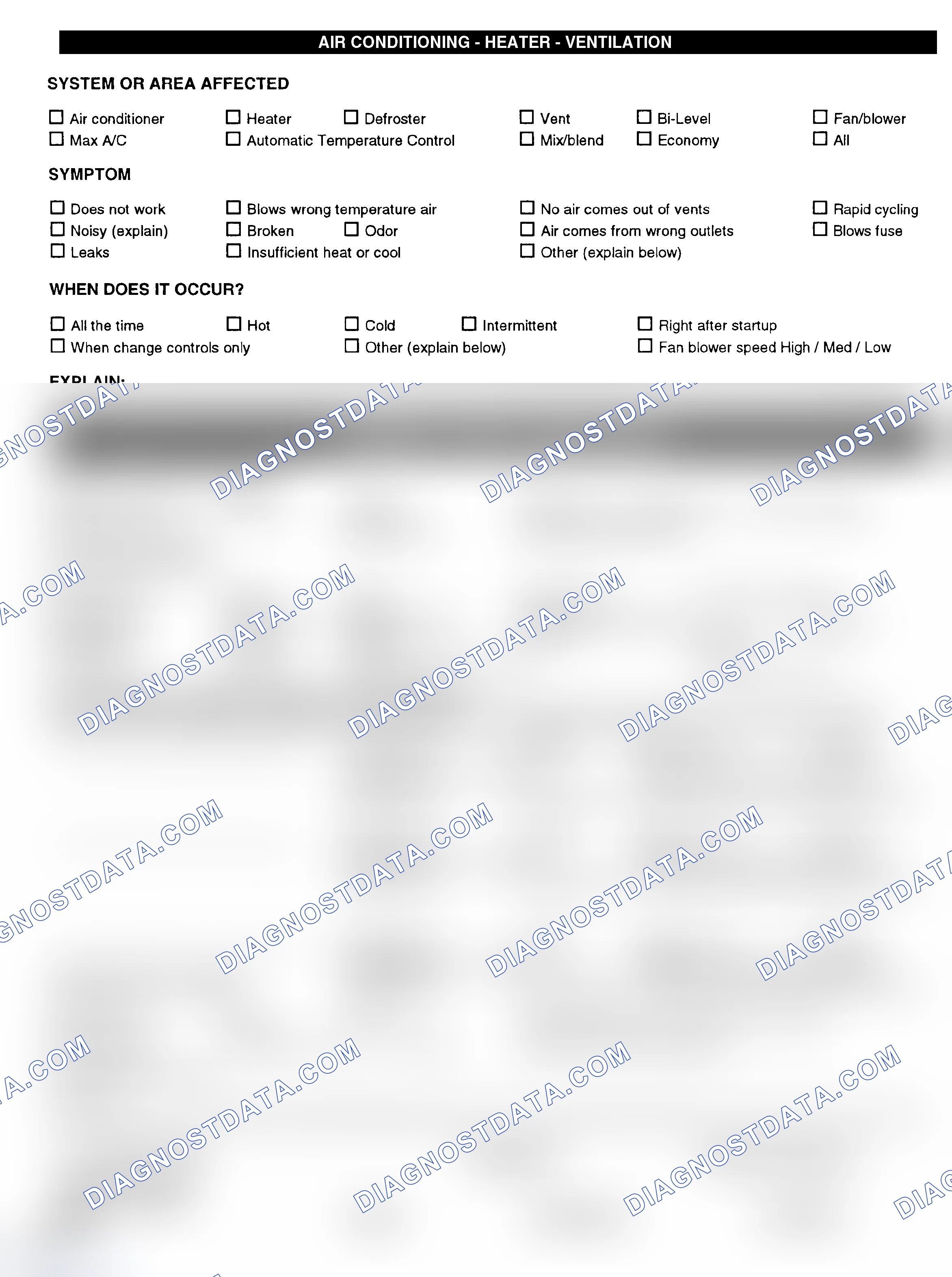 Scheme 4: Symptom Check List - Page 3