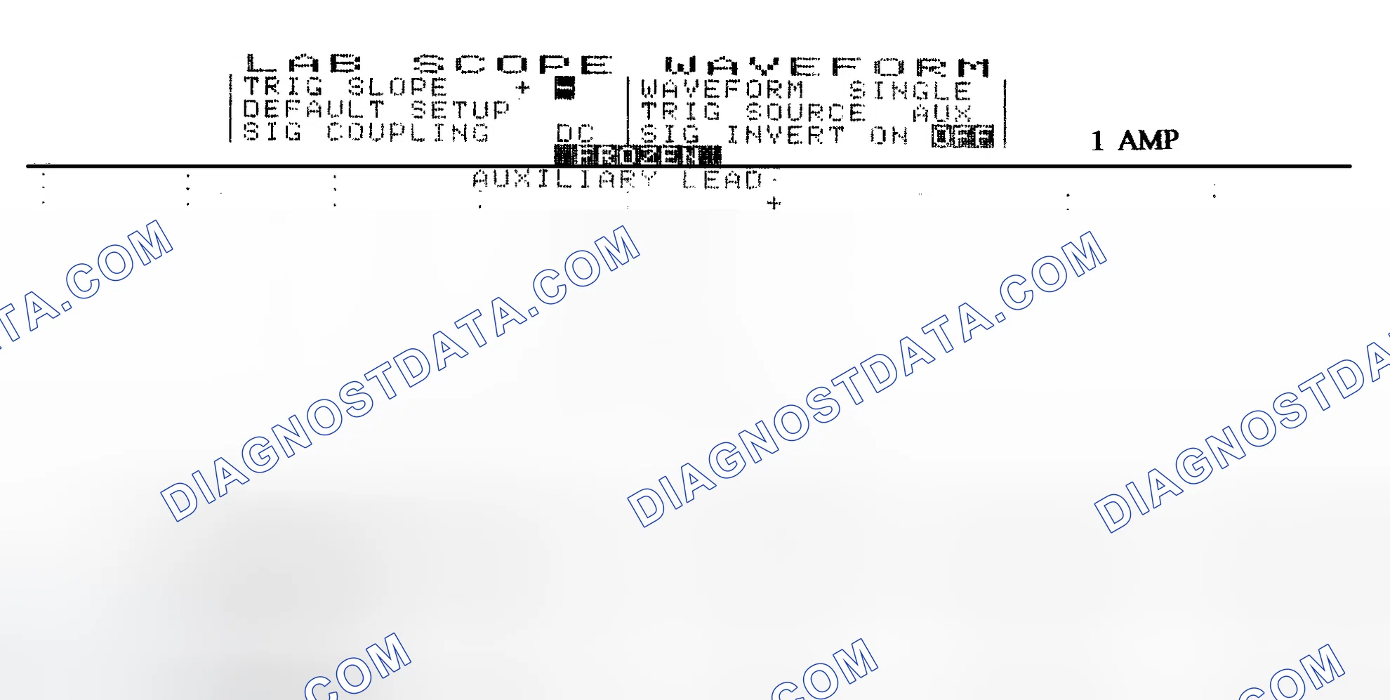 Scheme 20: Single Injector w/Normal Current Flow - Current Pattern